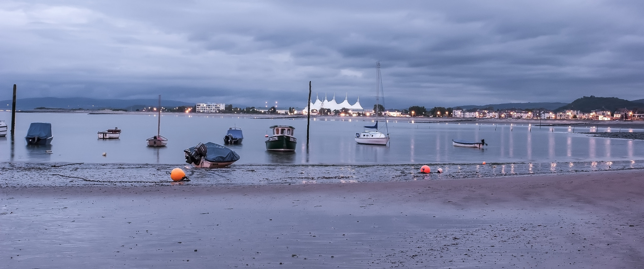 Sony Alpha DSLR-A350 sample photo. Minehead harbour, uk photography