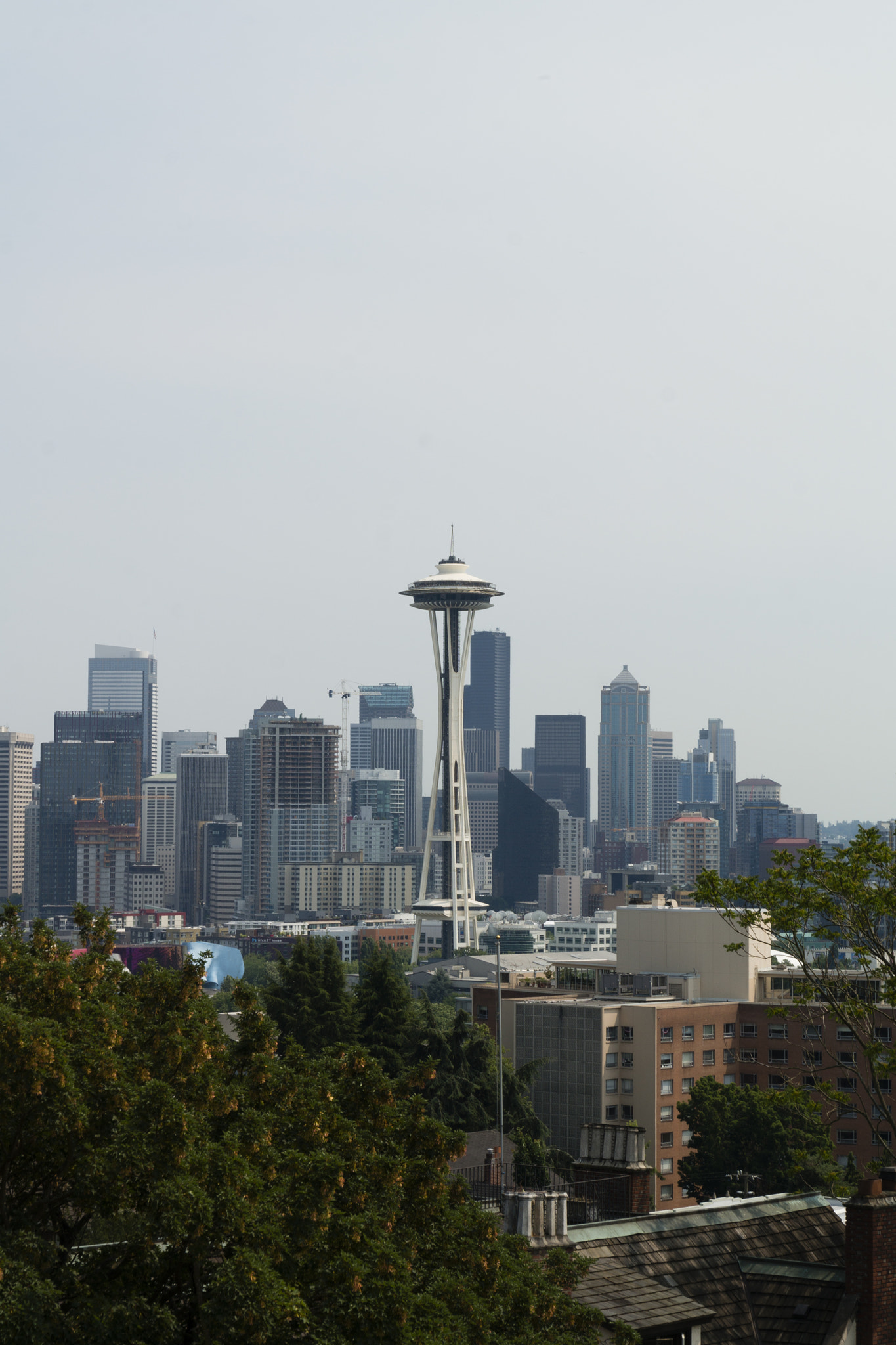 Sony Alpha NEX-6 + Sony E PZ 18-105mm F4 G OSS sample photo. Space needle-4 photography