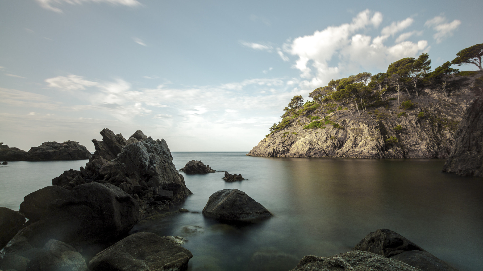 Sigma 10-20mm F3.5 EX DC HSM sample photo. Cala de la foradada (palamós) photography