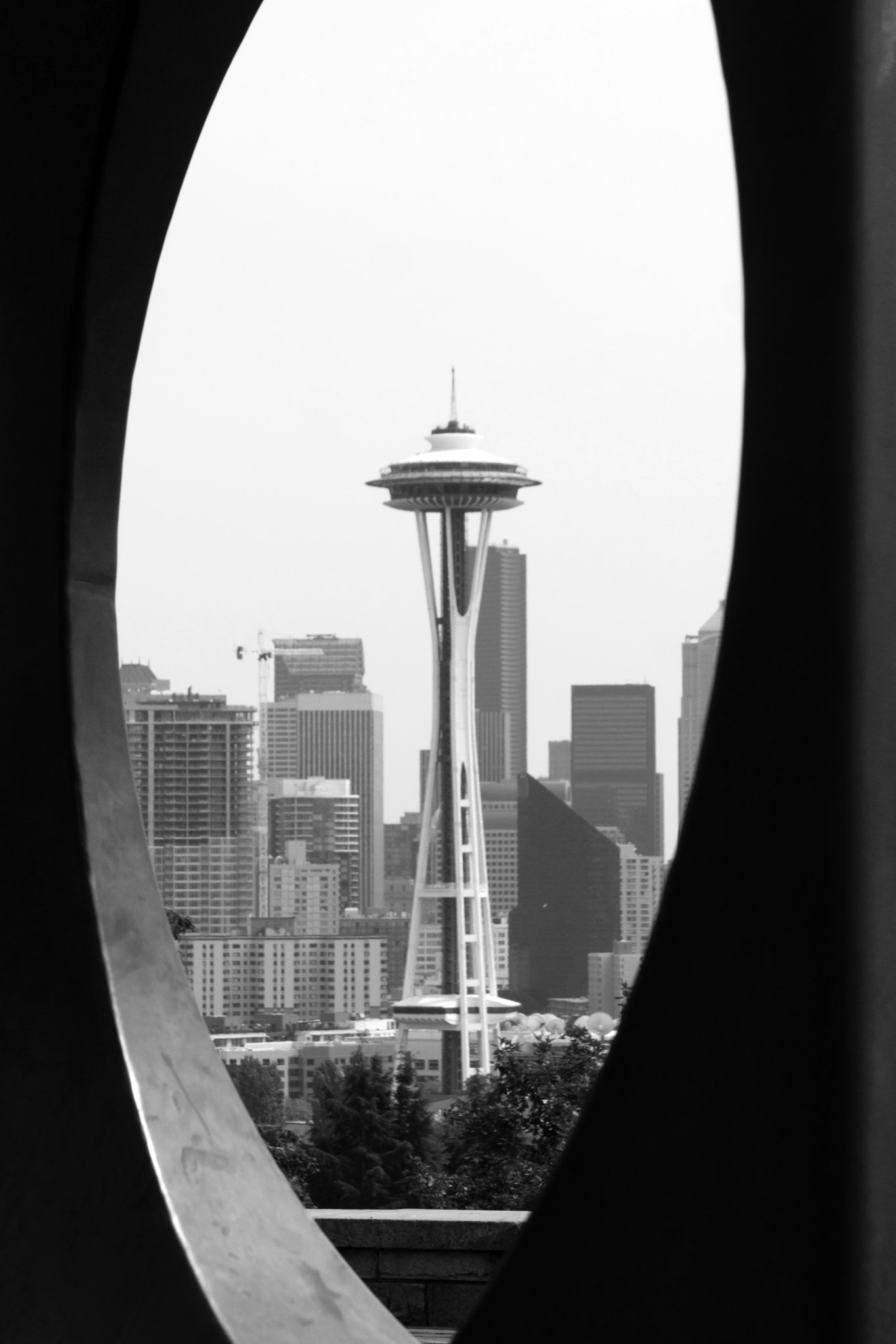 Sony Alpha NEX-6 + Sony E PZ 18-105mm F4 G OSS sample photo. Space needle-7 photography