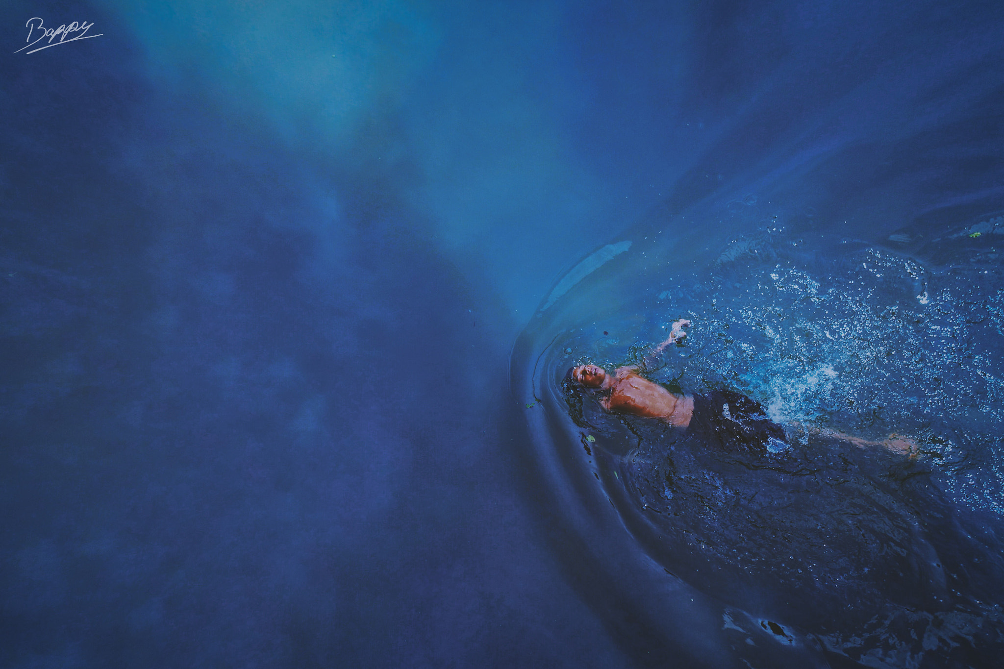 Canon EF-S 18-55mm F3.5-5.6 III sample photo. Swim towards your dreams! photography