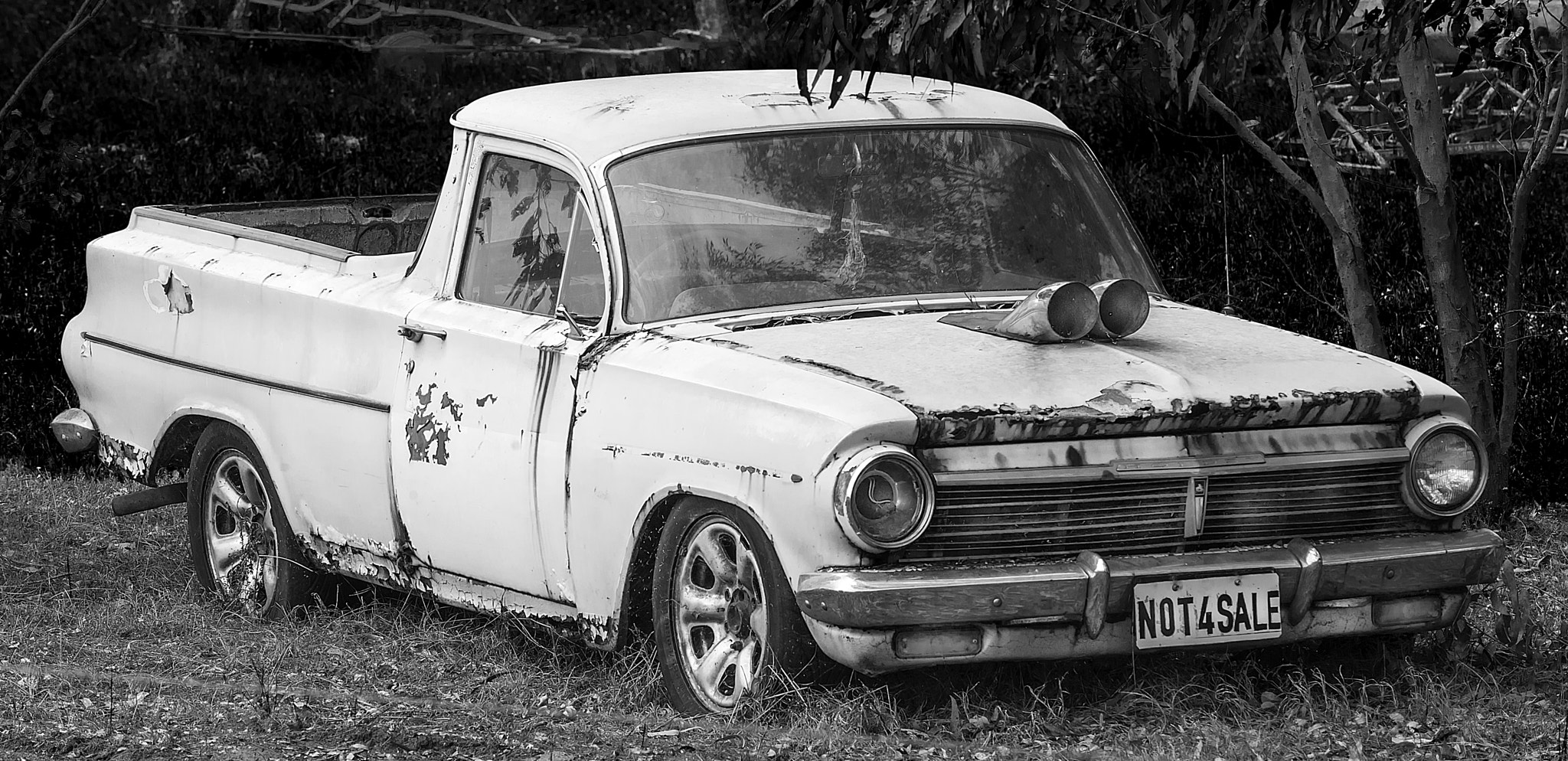 Nikon D4 sample photo. "old ute" photography