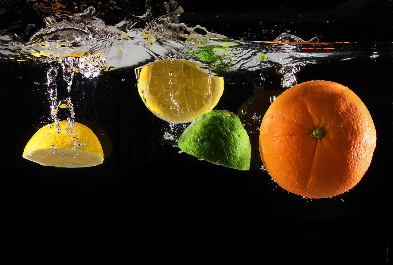 Pentax K-3 sample photo. Lemon and orange photography