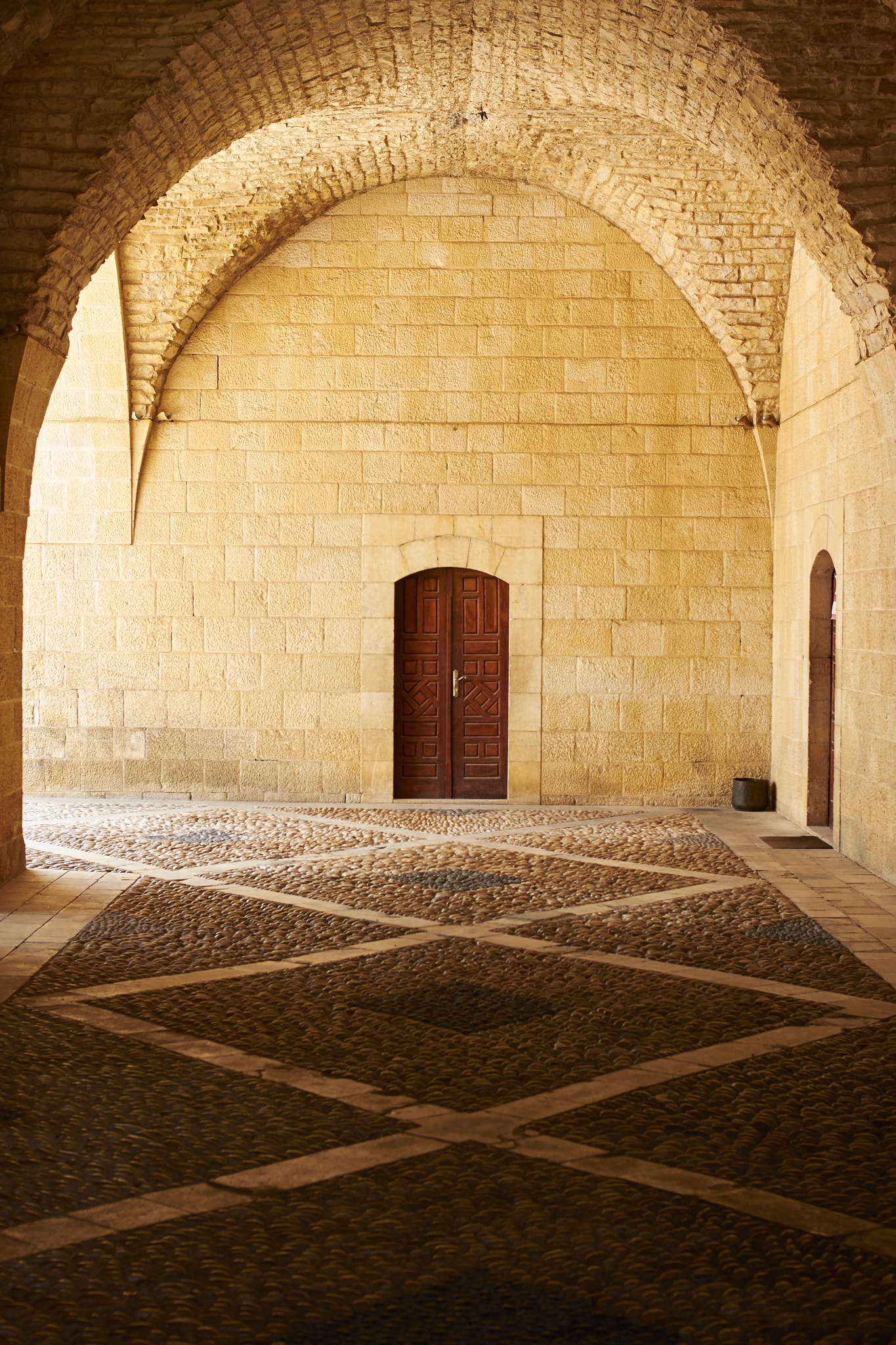 Canon EOS 7D + Canon EF 35mm F2 sample photo. Beiteddine palace door photography