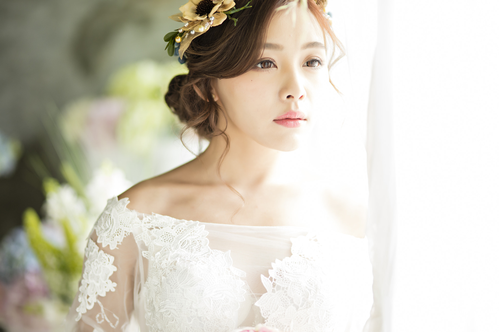 Sigma 85mm F1.4 EX DG HSM sample photo. Wedding lady photography