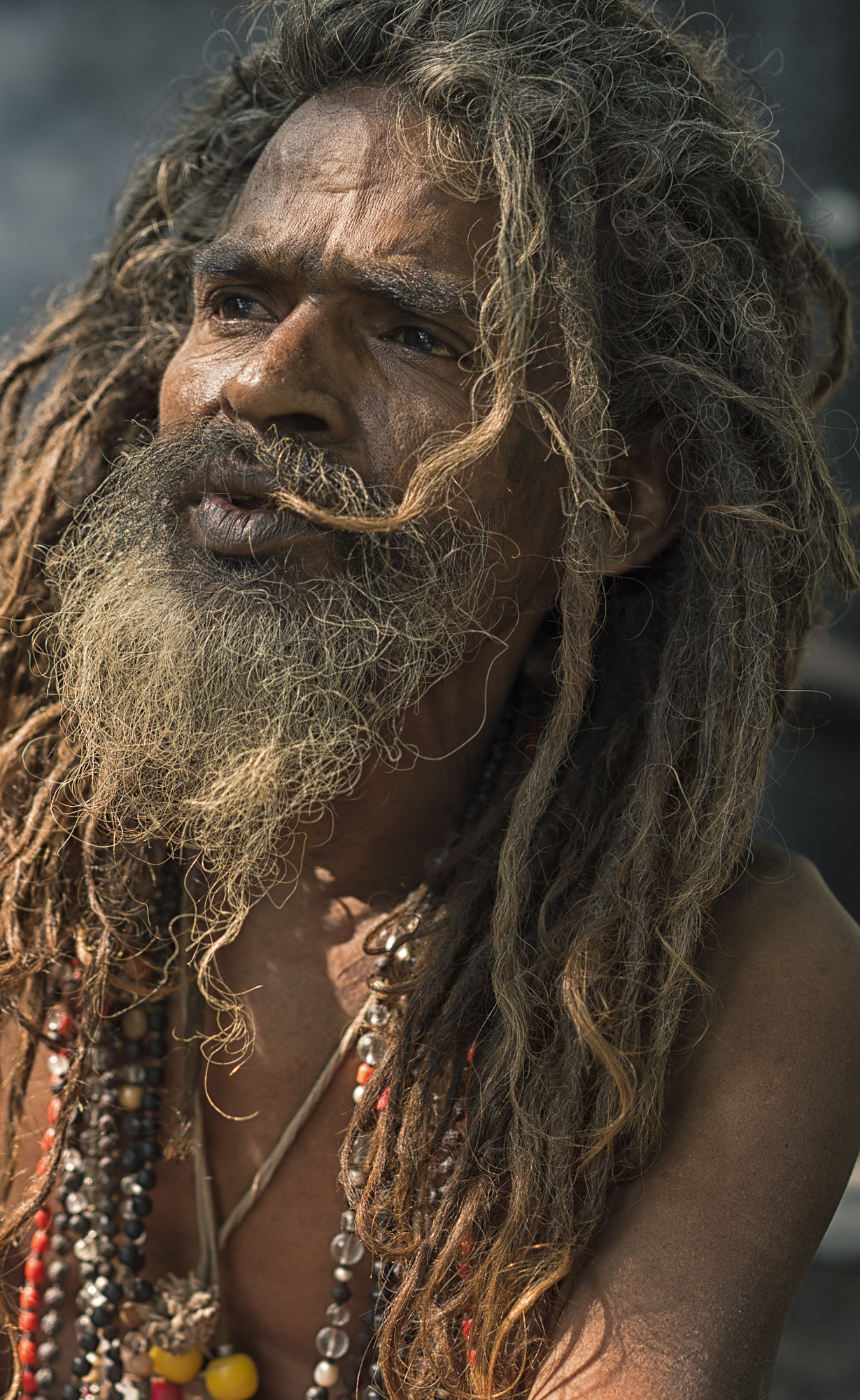 Sony a7S II + Sony Sonnar T* FE 55mm F1.8 ZA sample photo. Baba at ganga rishikesh utthrakand india photography