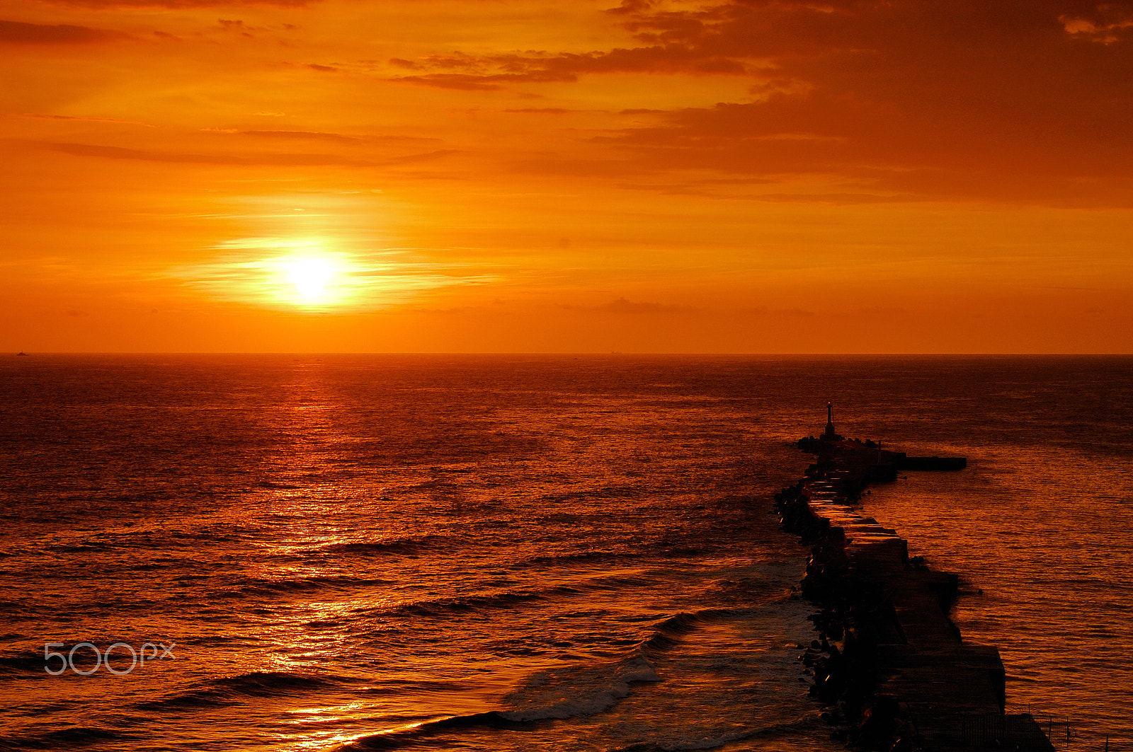 Nikon D40 sample photo. Sunset photography