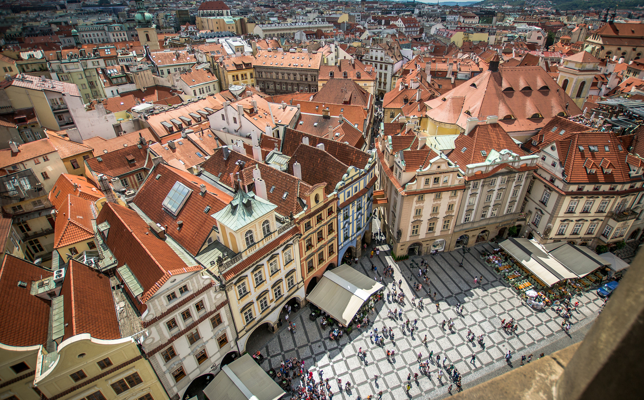 Nikon D3100 + Sigma 10-20mm F3.5 EX DC HSM sample photo. Main place prague photography