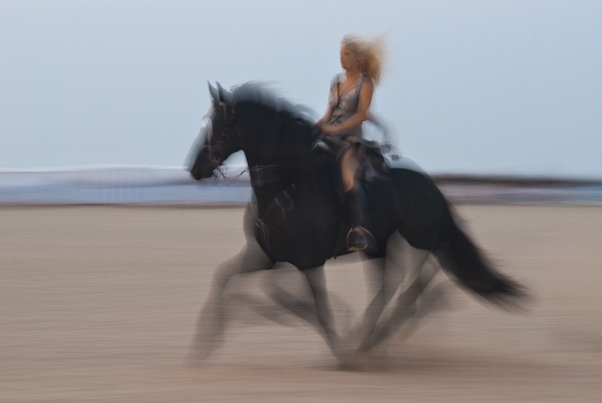 Nikon D80 + AF Nikkor 70-210mm f/4-5.6D sample photo. Caballo photography