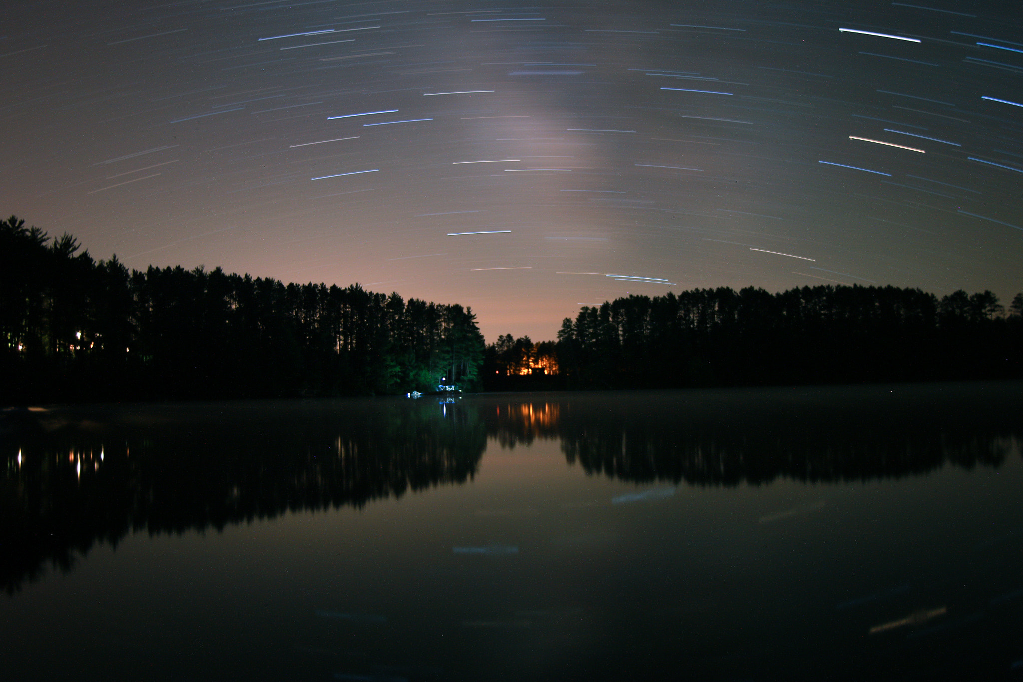 Canon EOS 7D Mark II + Tamron AF 19-35mm f/3.5-4.5 sample photo. Star trails on the somo river photography