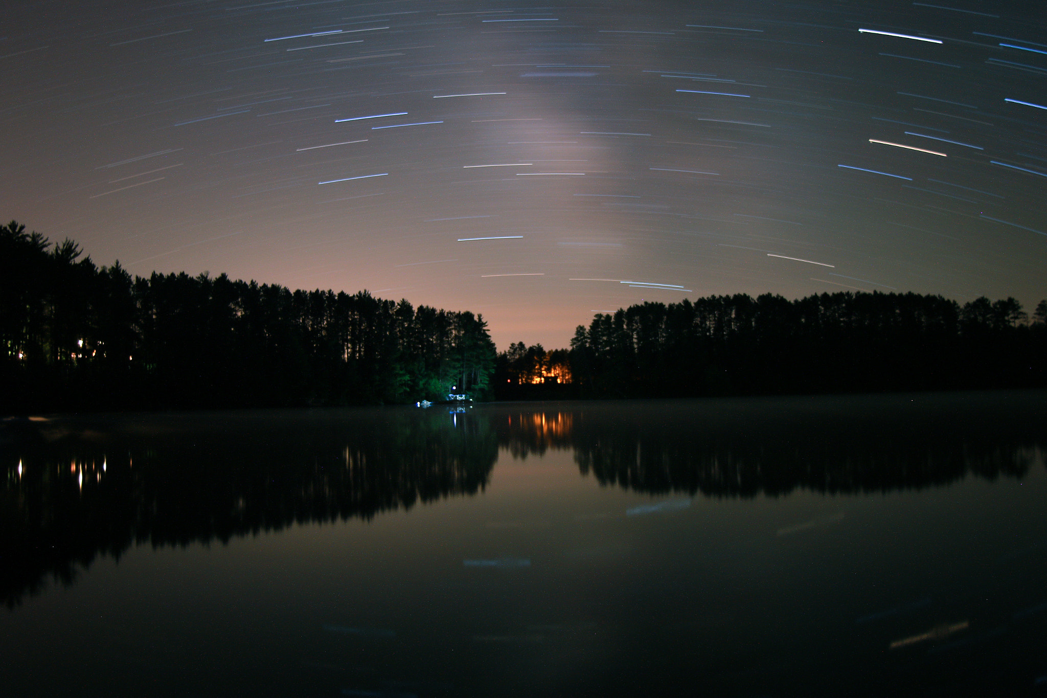 Tamron AF 19-35mm f/3.5-4.5 sample photo. Star trails on the somo river photography