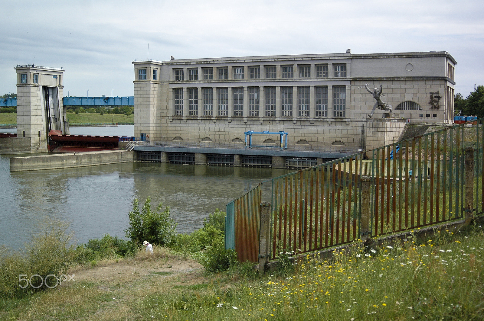 AF Zoom-Nikkor 28-80mm f/3.3-5.6G sample photo. Water power plant, tiszalok, hungary photography