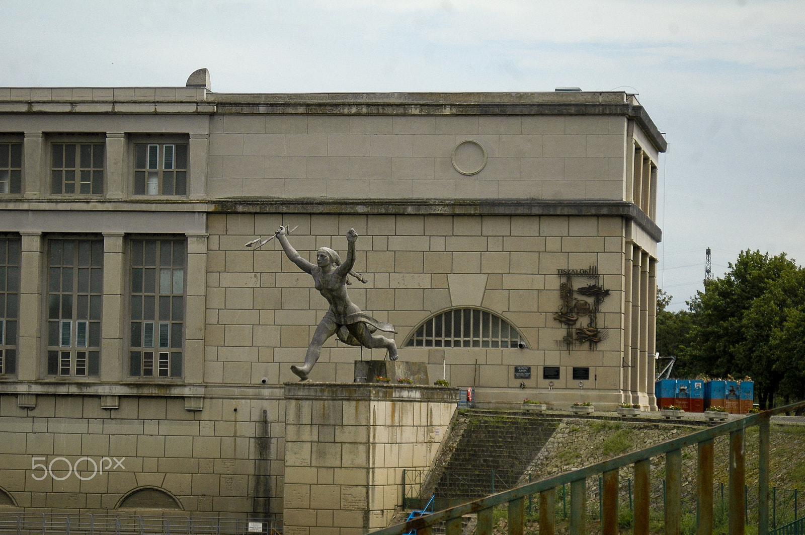 AF Zoom-Nikkor 28-80mm f/3.3-5.6G sample photo. Water power plant, tiszalok, hungary photography