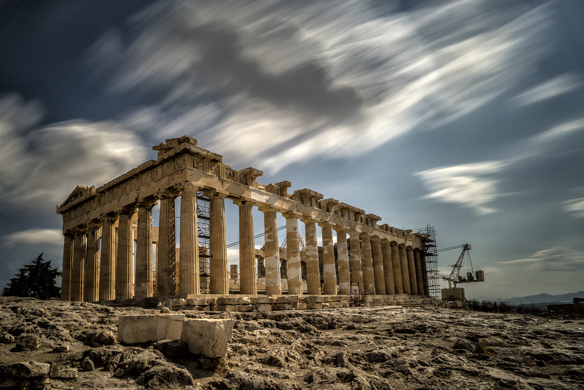 Sony a7 + ZEISS Batis 18mm F2.8 sample photo. Parthenon photography