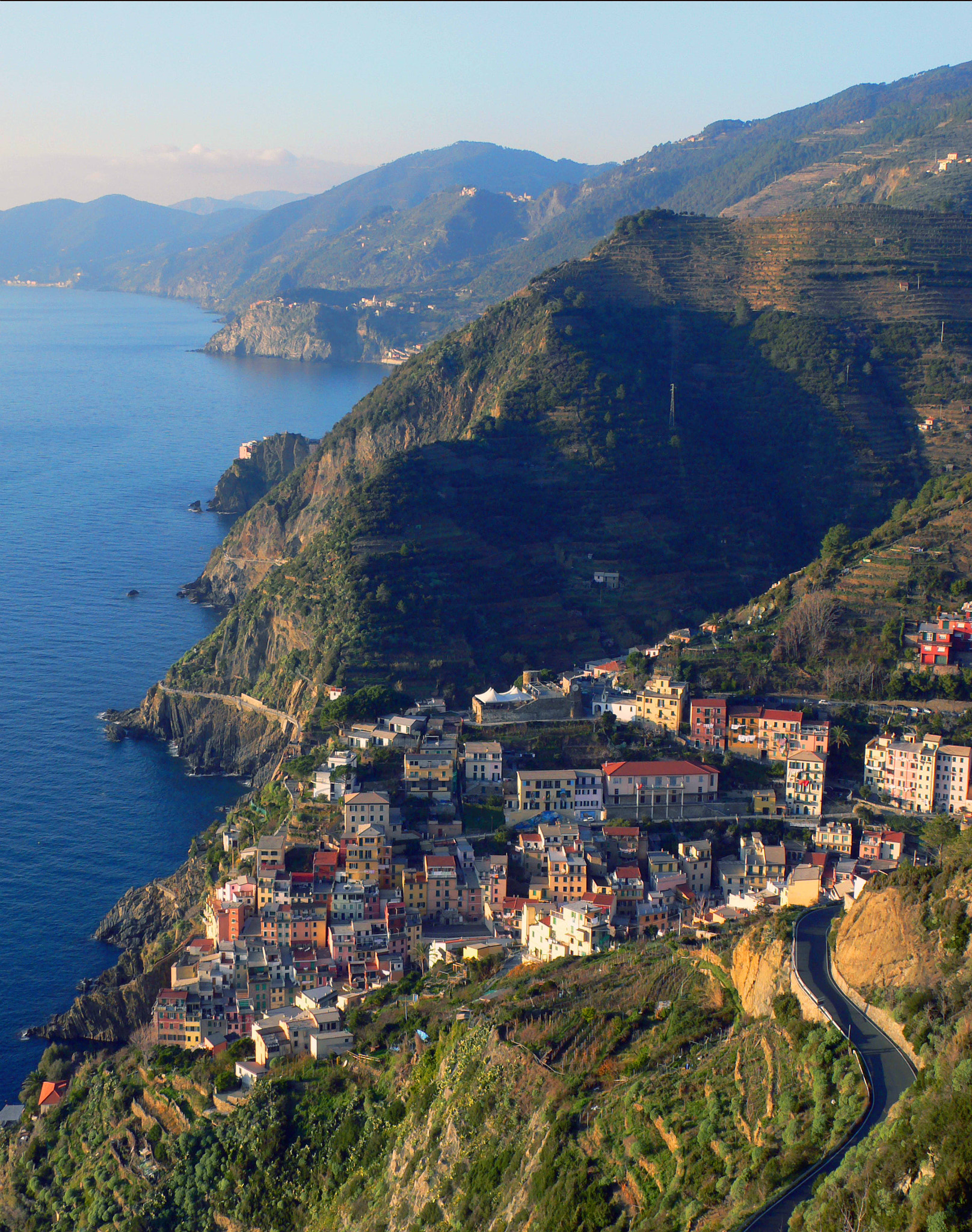 Panasonic DMC-LX1 sample photo. Riomaggiore photography