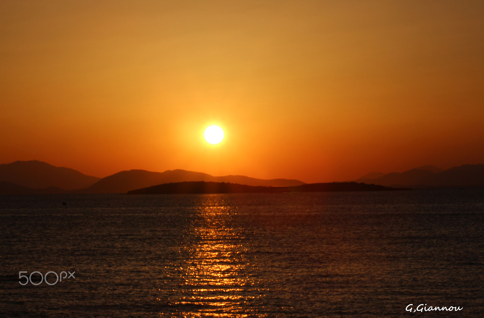 Canon EF 75-300mm f/4-5.6 USM sample photo. Athens's sunset photography