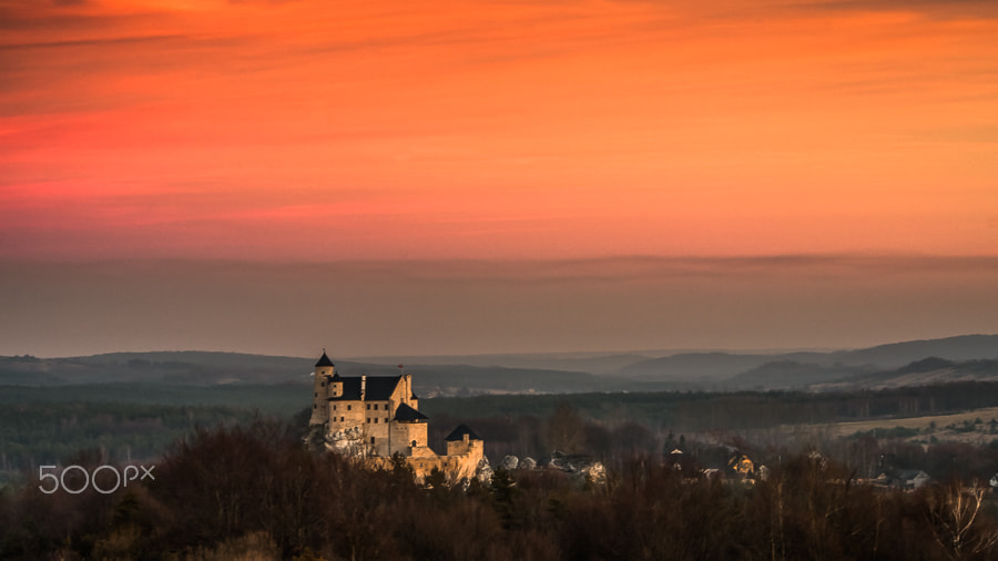 HD Pentax DA 55-300mm F4.0-5.8 ED WR sample photo. Castle photography