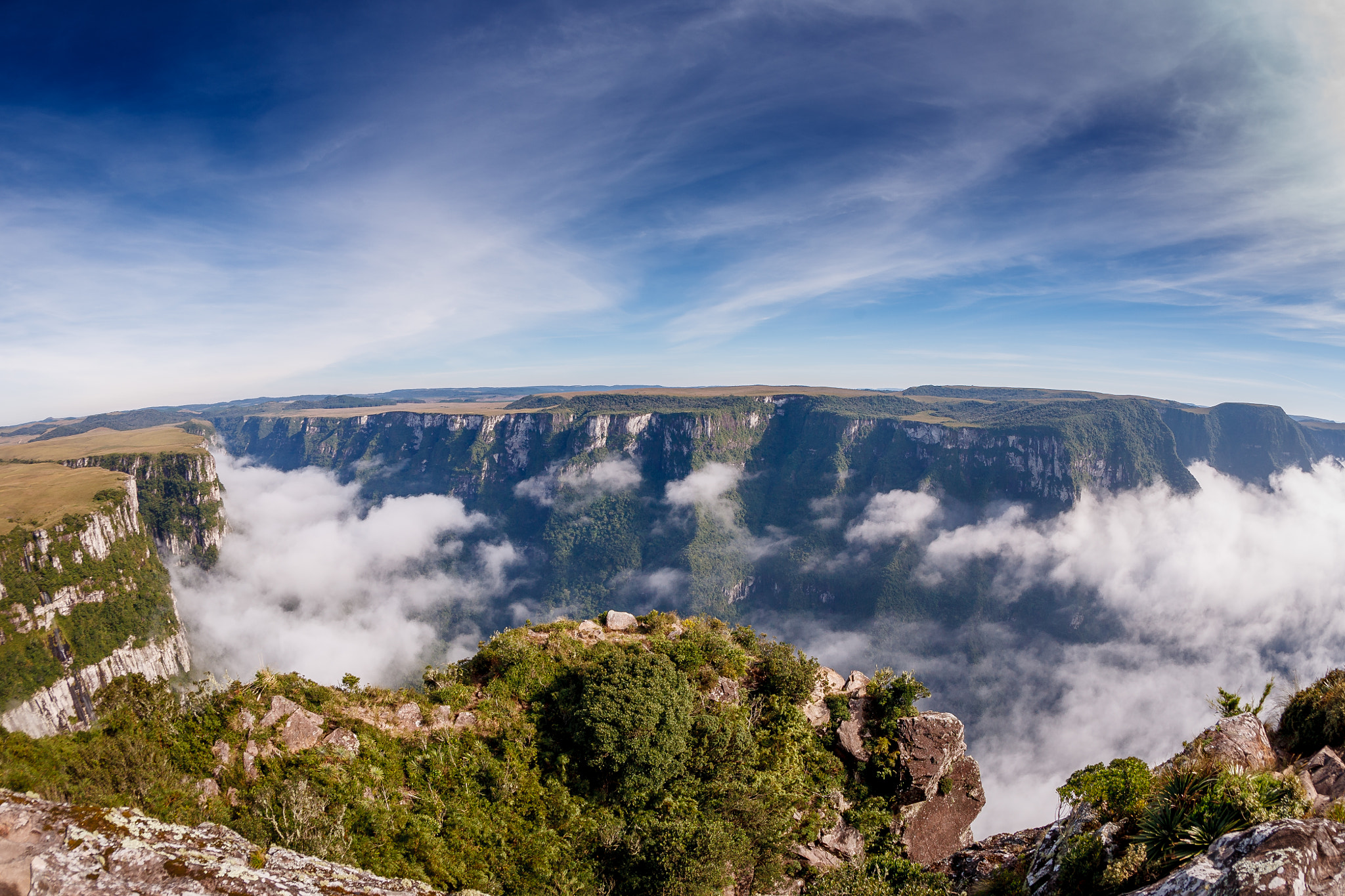 Canon EF 15mm F2.8 Fisheye sample photo. Aparados da serra canyons photography
