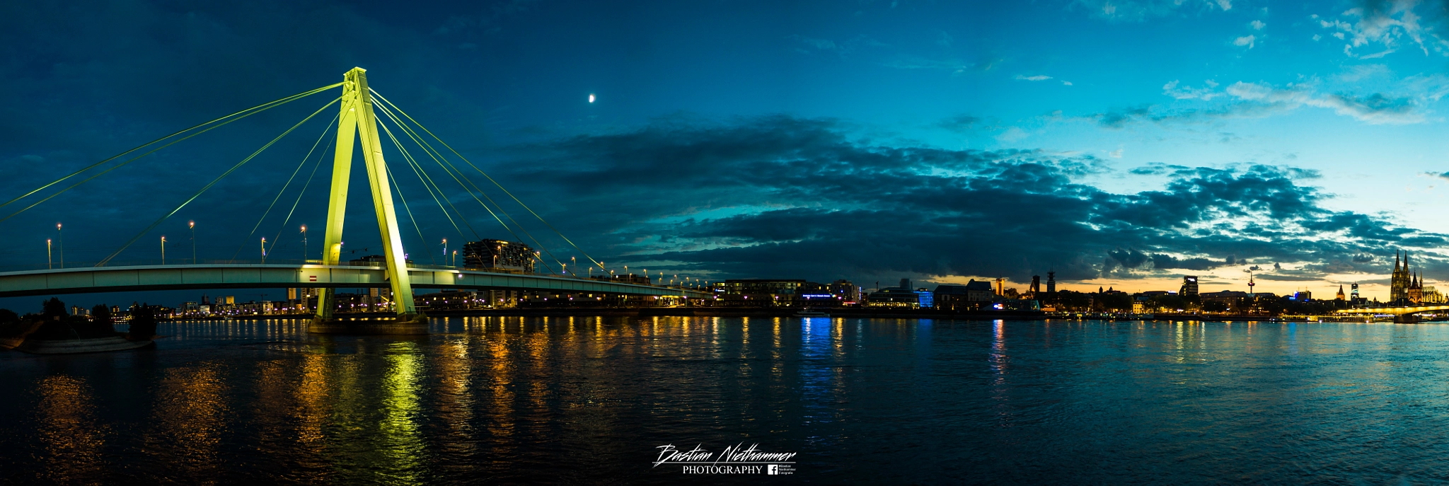 Sony SLT-A77 + Minolta AF 24mm F2.8 sample photo. Pano harbor cologne photography