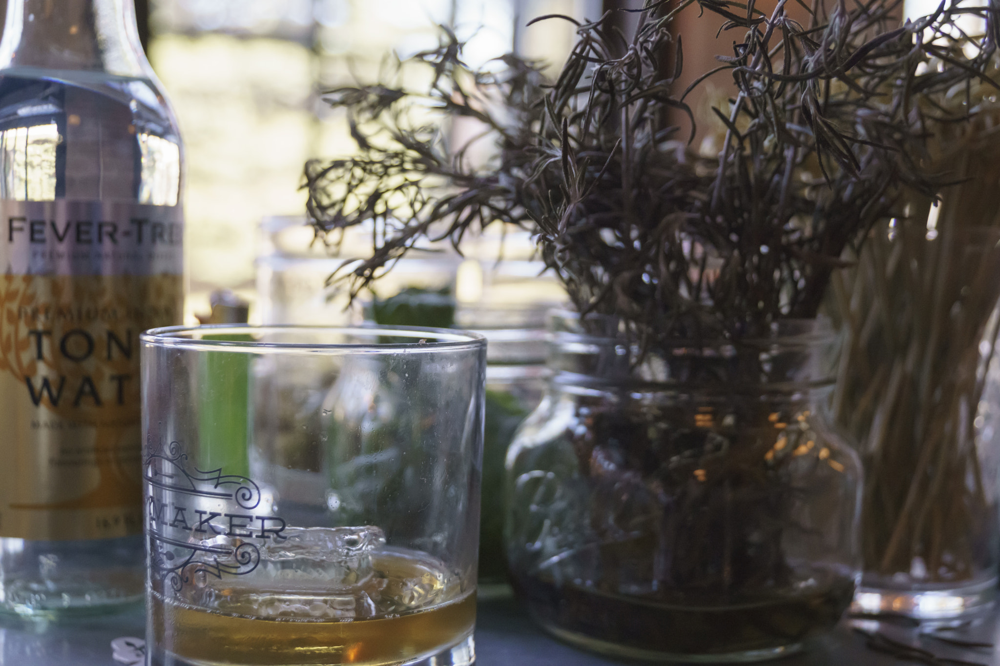 Sony DT 18-250mm F3.5-6.3 sample photo. Hops and whiskey photography