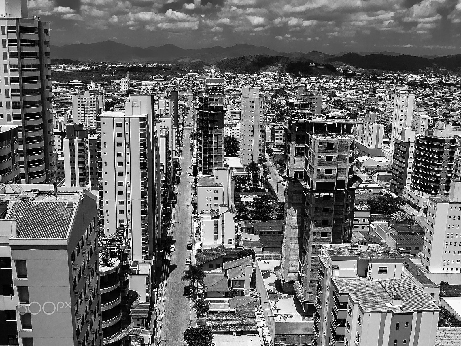 Fujifilm FinePix V10 sample photo. View from edifiicio cepar (south) photography