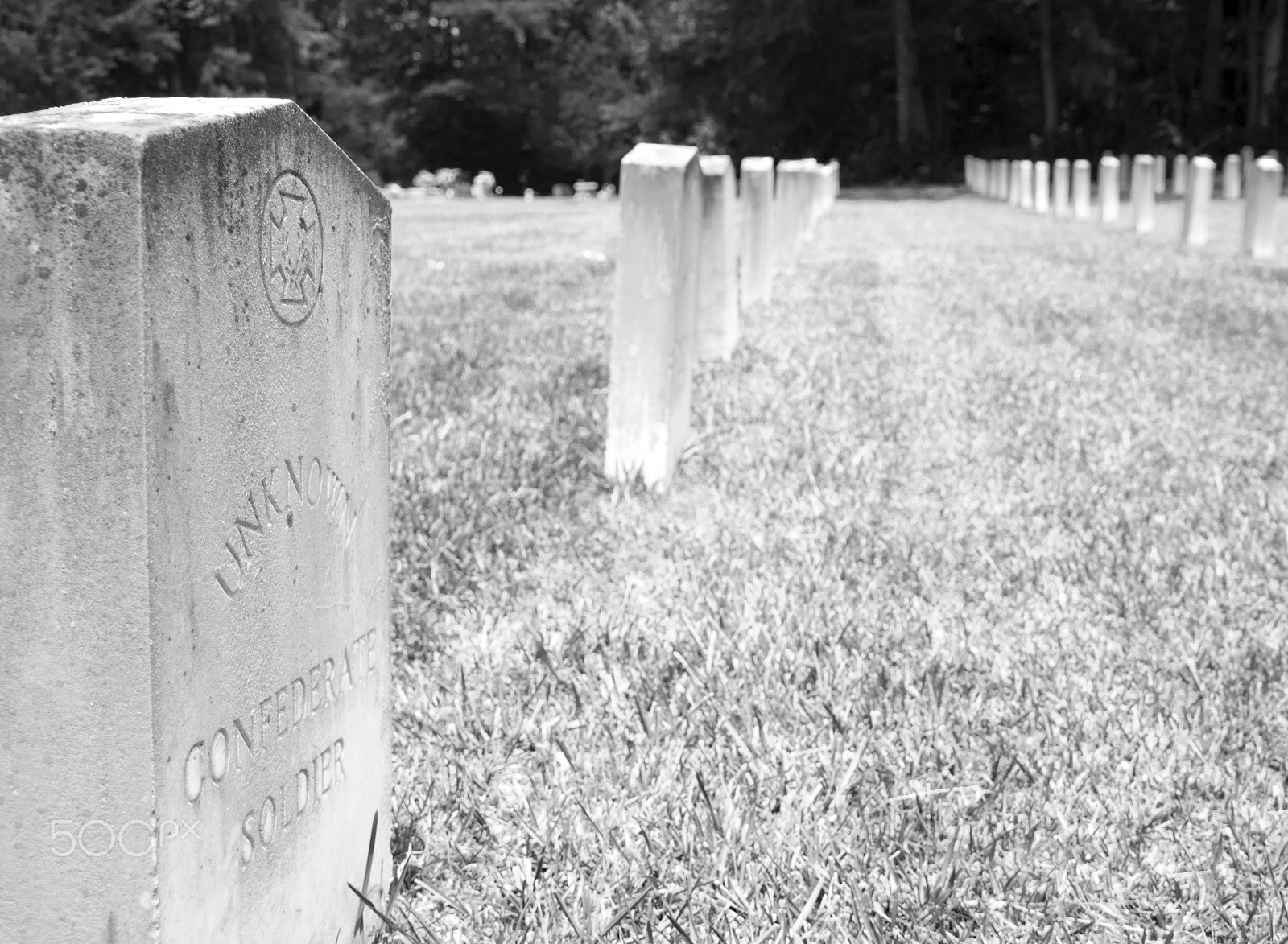 Nikon D40X sample photo. Confederate unkown soldier photography