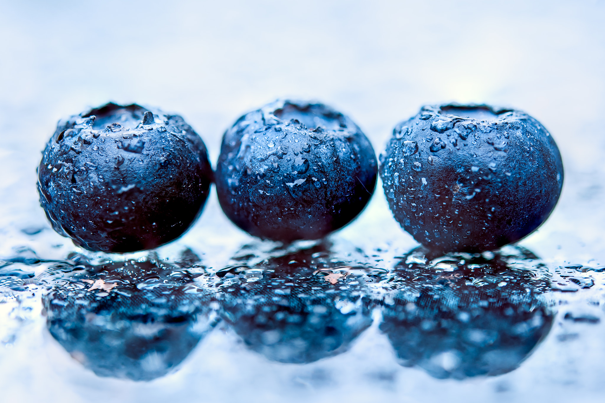 Nikon AF-S Micro-Nikkor 60mm F2.8G ED sample photo. Blueberries photography