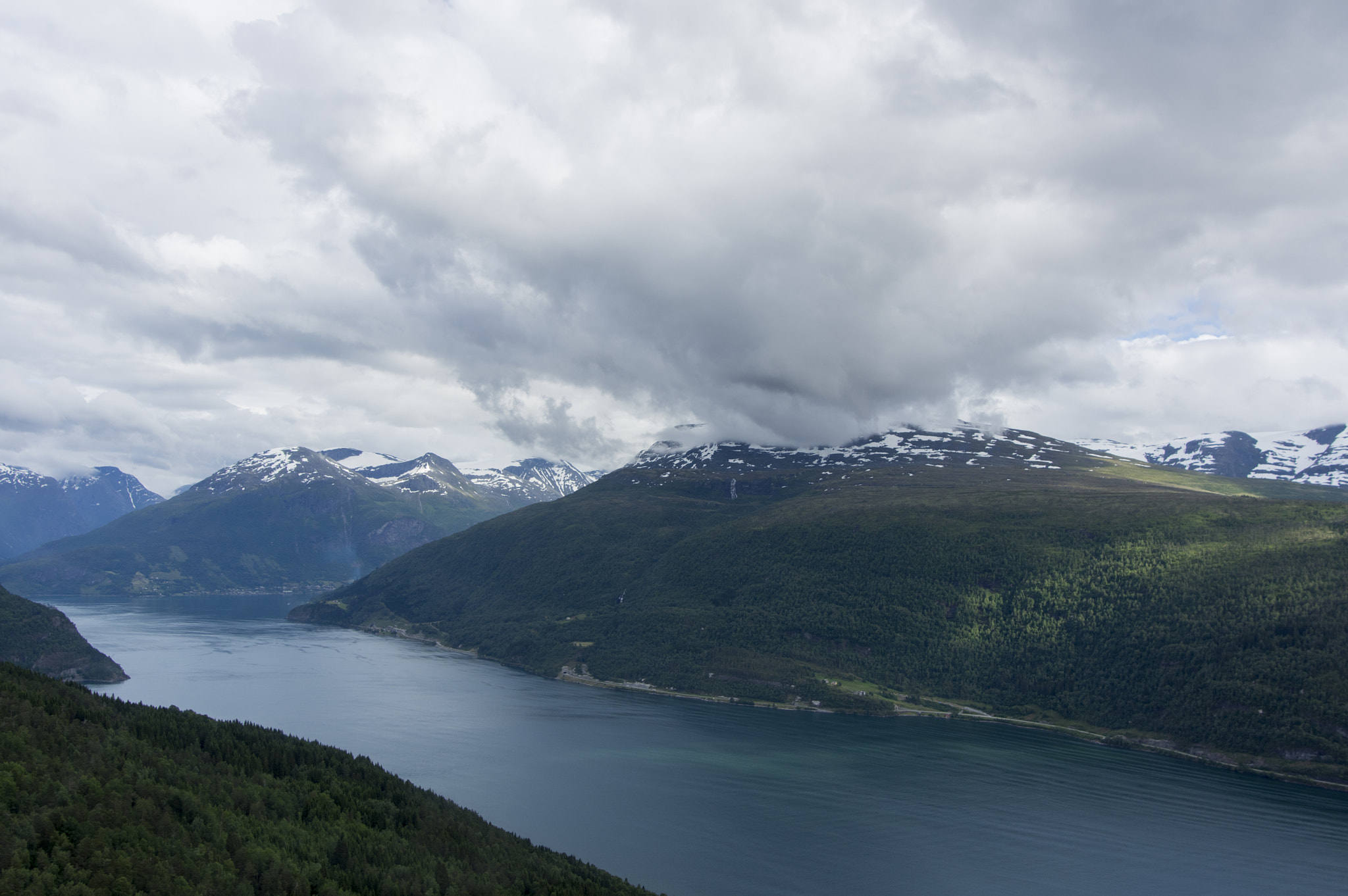 Pentax K-3 II sample photo. Fjord photography