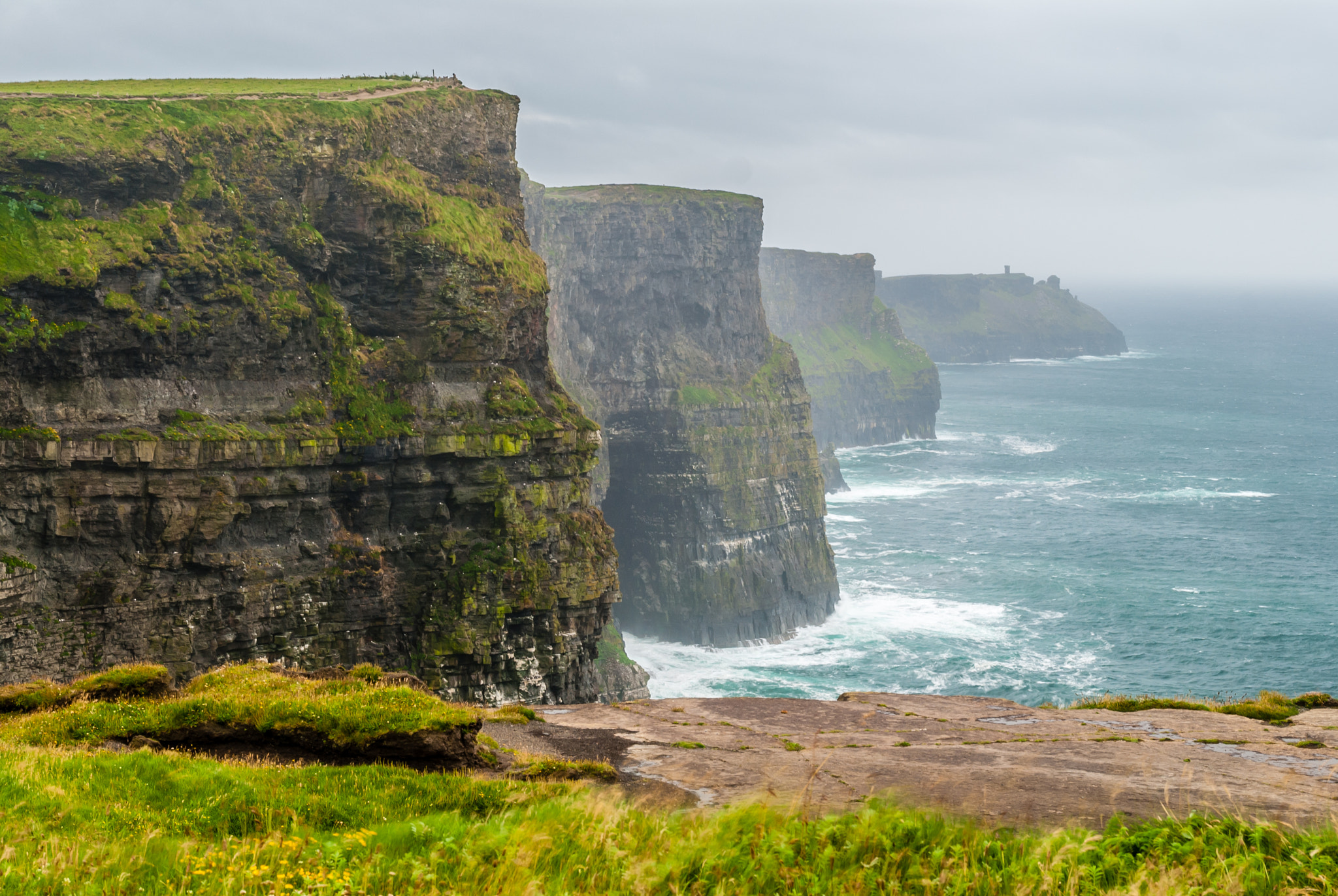 Nikon D80 sample photo. Cliffs of moher photography