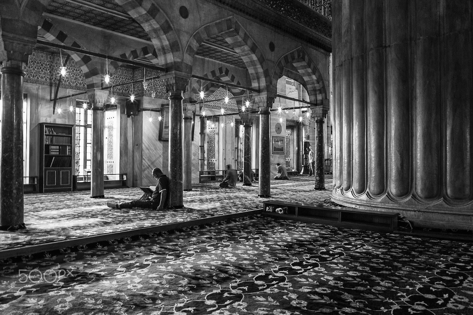 Leica M9 + Leica Summicron-M 28mm F2 ASPH sample photo. A prayer man at sultanahmet photography