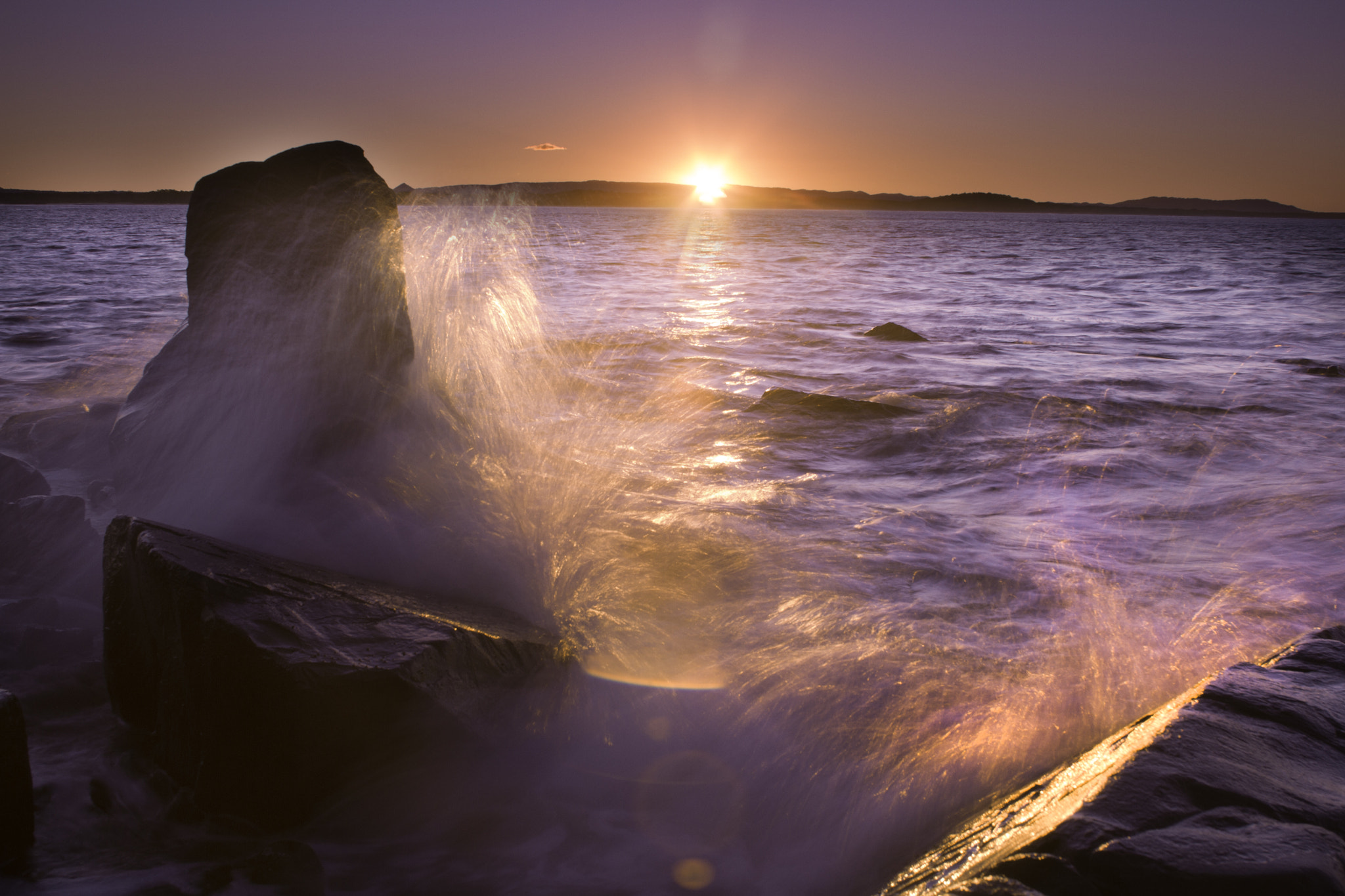 Canon EF 24-85mm F3.5-4.5 USM sample photo. Splash || noosa photography