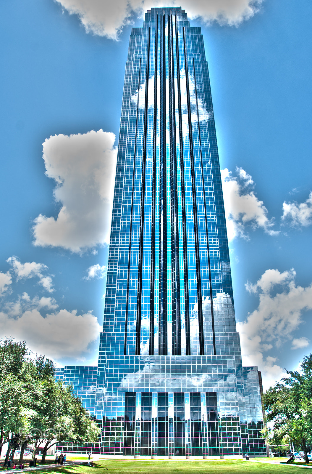 Nikon D40X sample photo. Williams tower photography