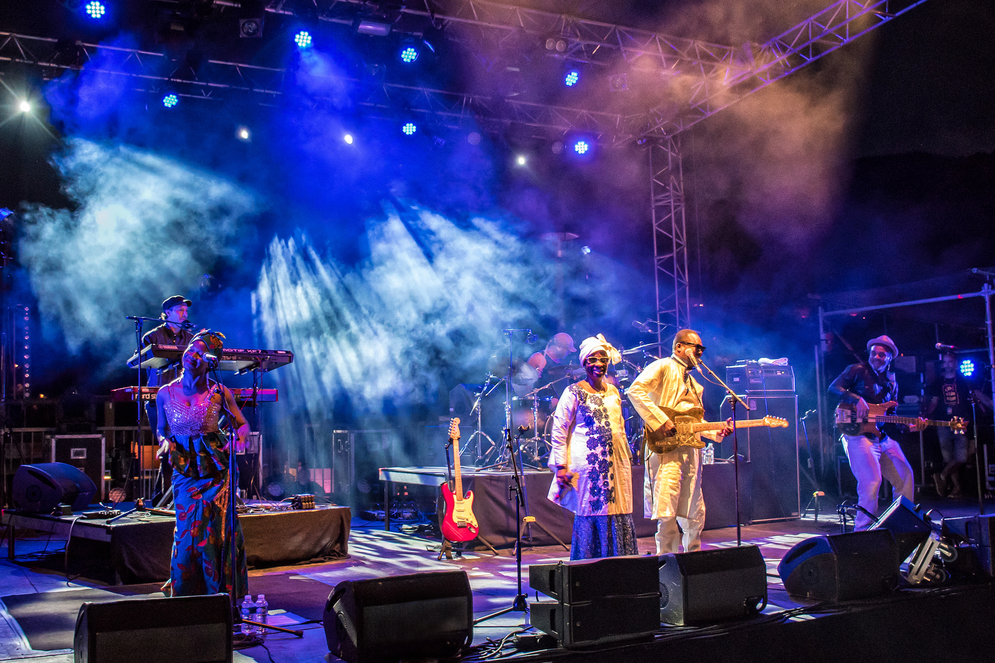 Nikon D500 sample photo. Amadou et mariam in concert photography