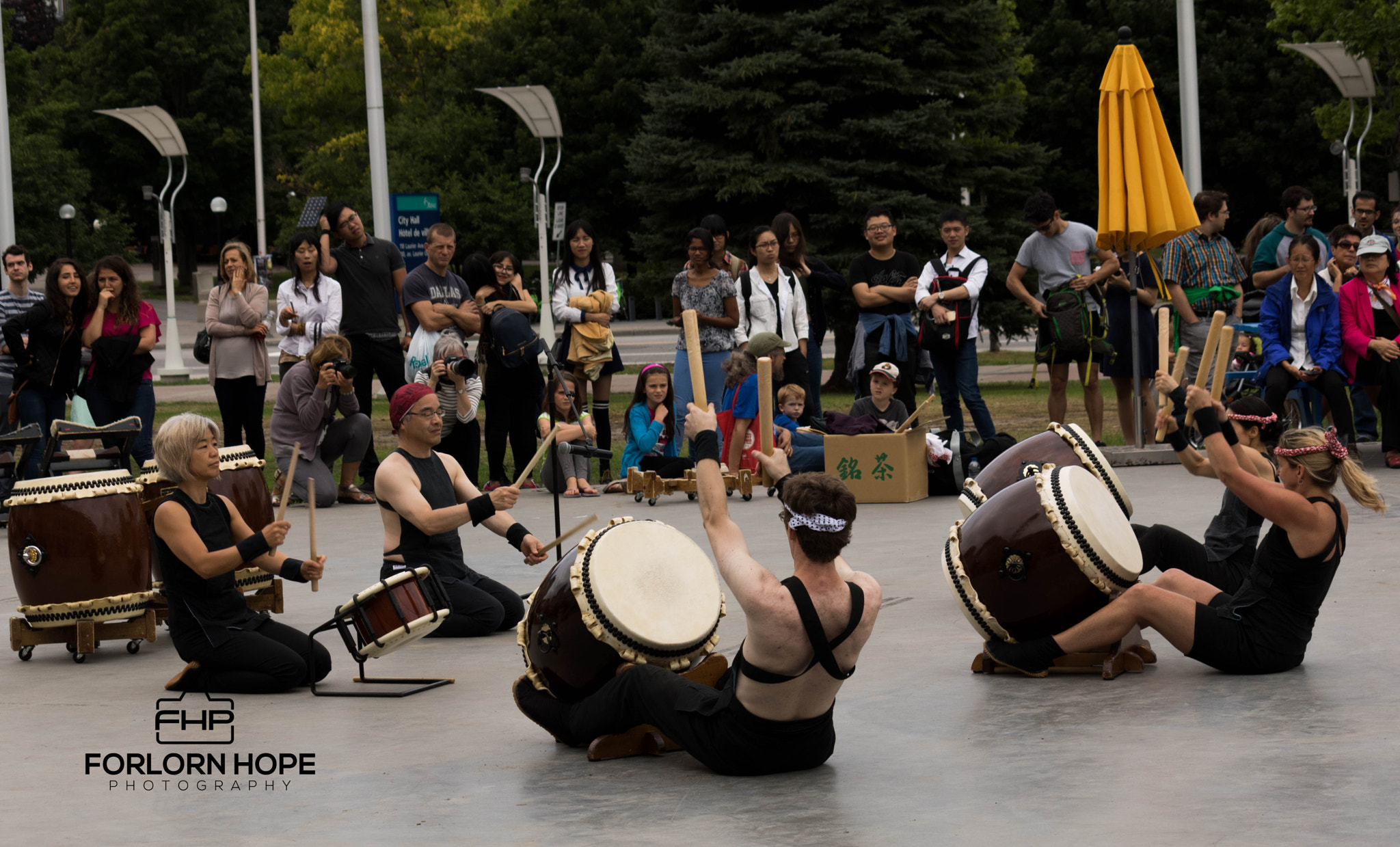 Canon EF-S 55-250mm F4-5.6 IS sample photo. Ota wa taiko photography