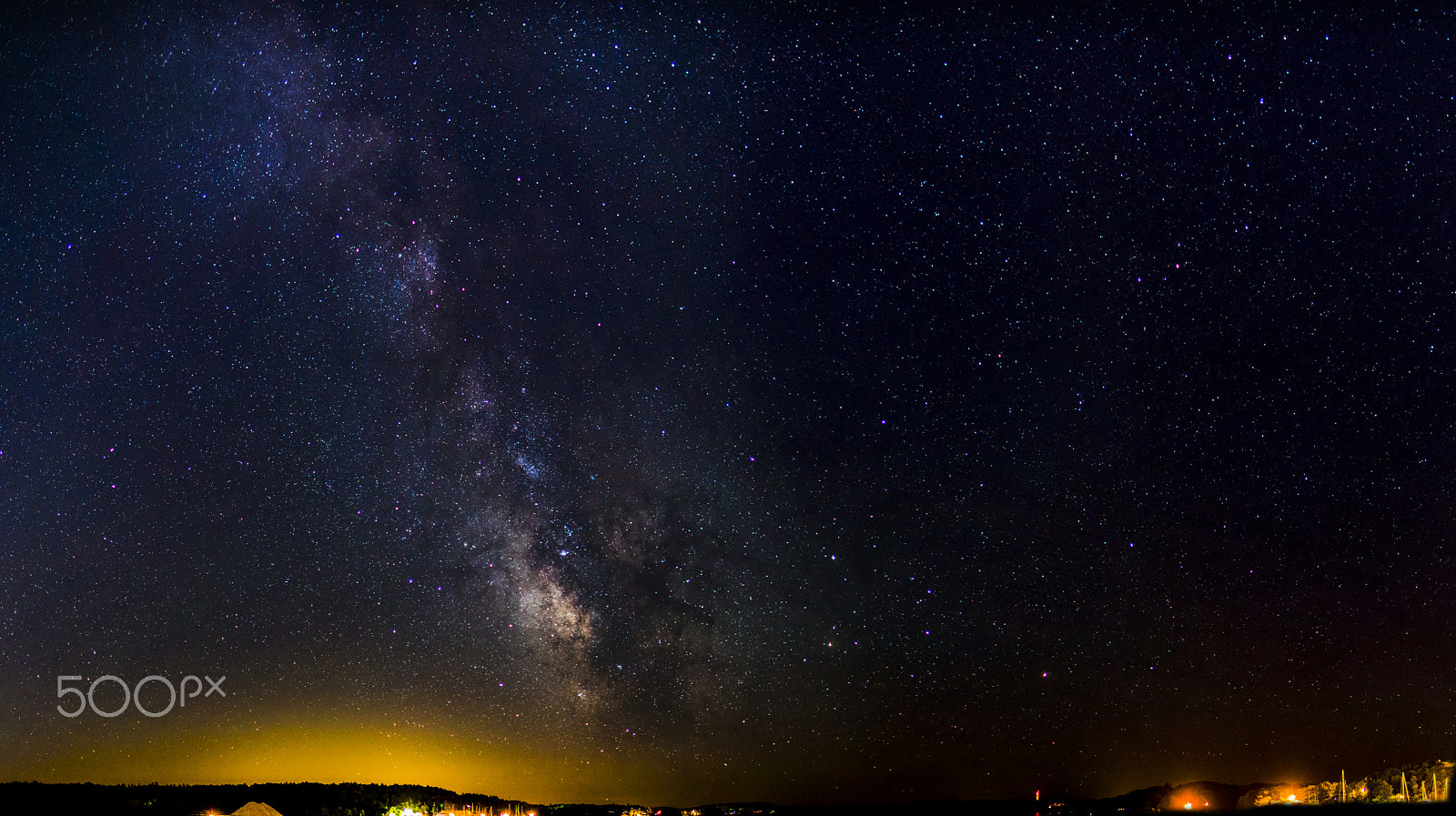 Canon EOS 70D + Canon EF 24mm F1.4L II USM sample photo. Parry sound galactic pano photography