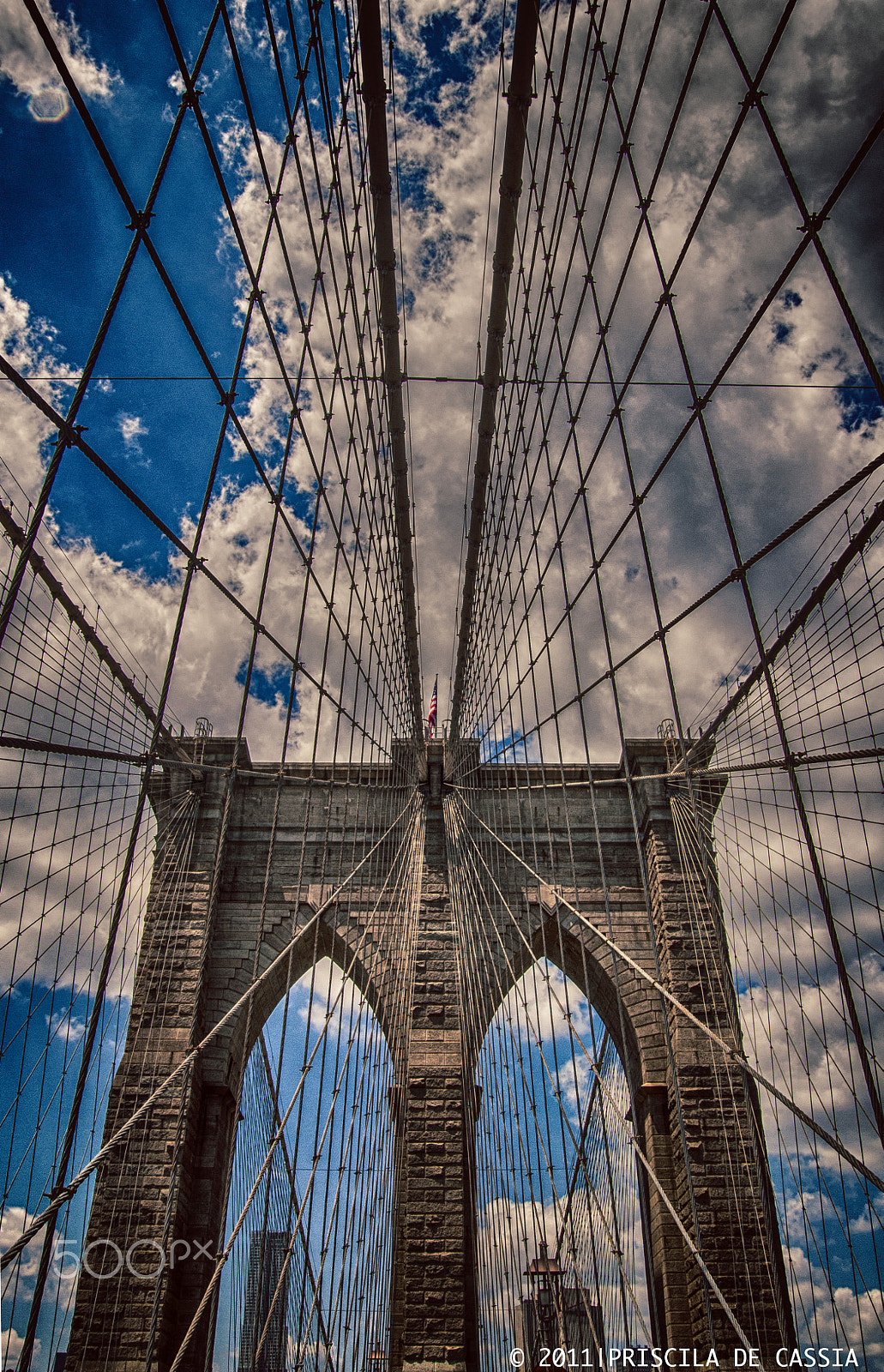 Nikon D90 + Sigma 18-50mm F2.8 EX DC Macro sample photo. Brooklyn bridge photography