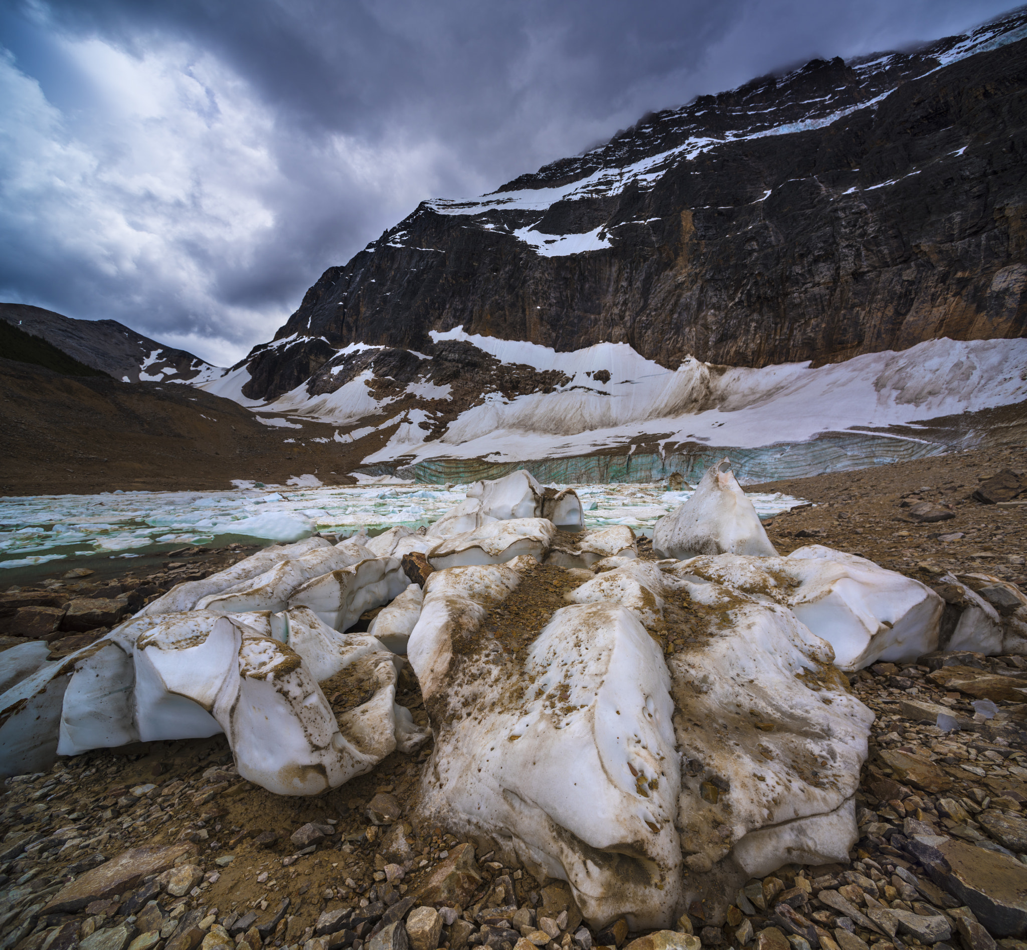 Nikon AF Nikkor 14mm F2.8D ED sample photo. Frozen landscape photography