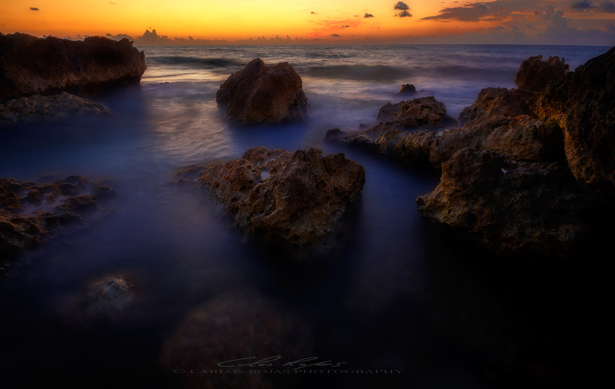 Pentax K-5 sample photo. Pre-dawn sea photography