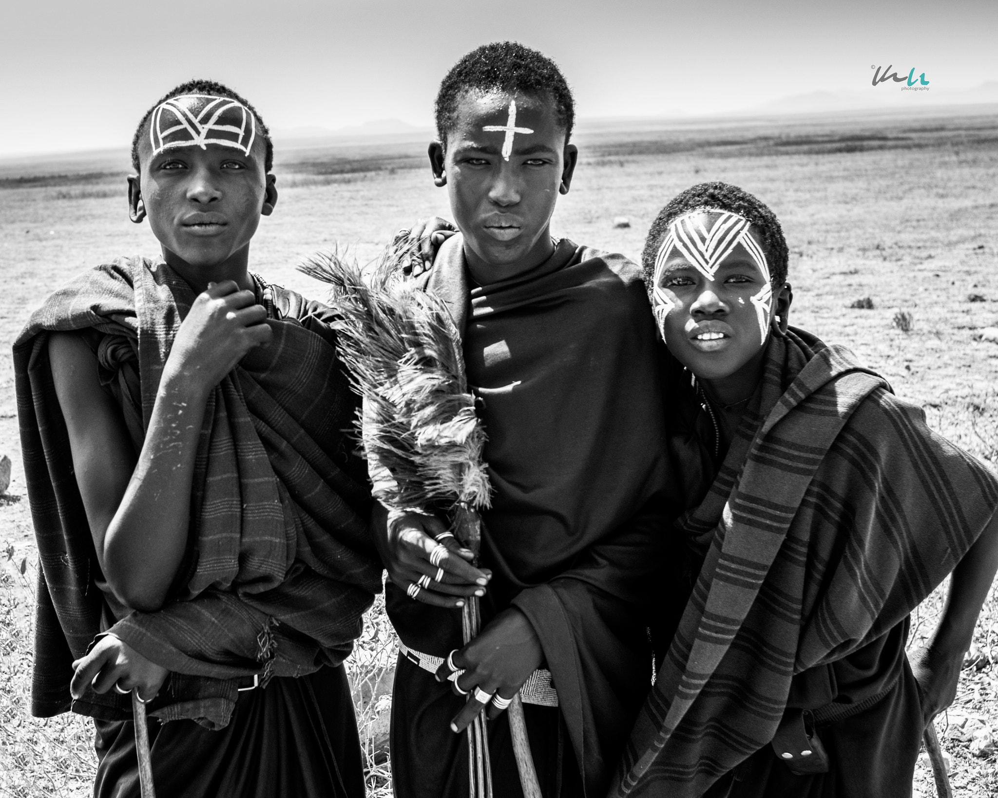 Nikon D7200 + Nikon AF Nikkor 28mm F2.8D sample photo. Young masai tribe photography