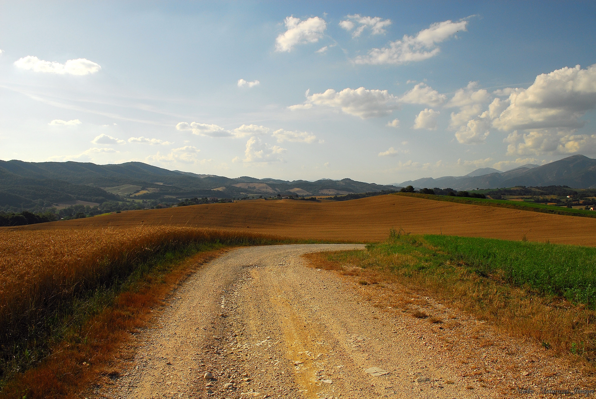 Nikon D200 sample photo. Umbria - countryside  photography