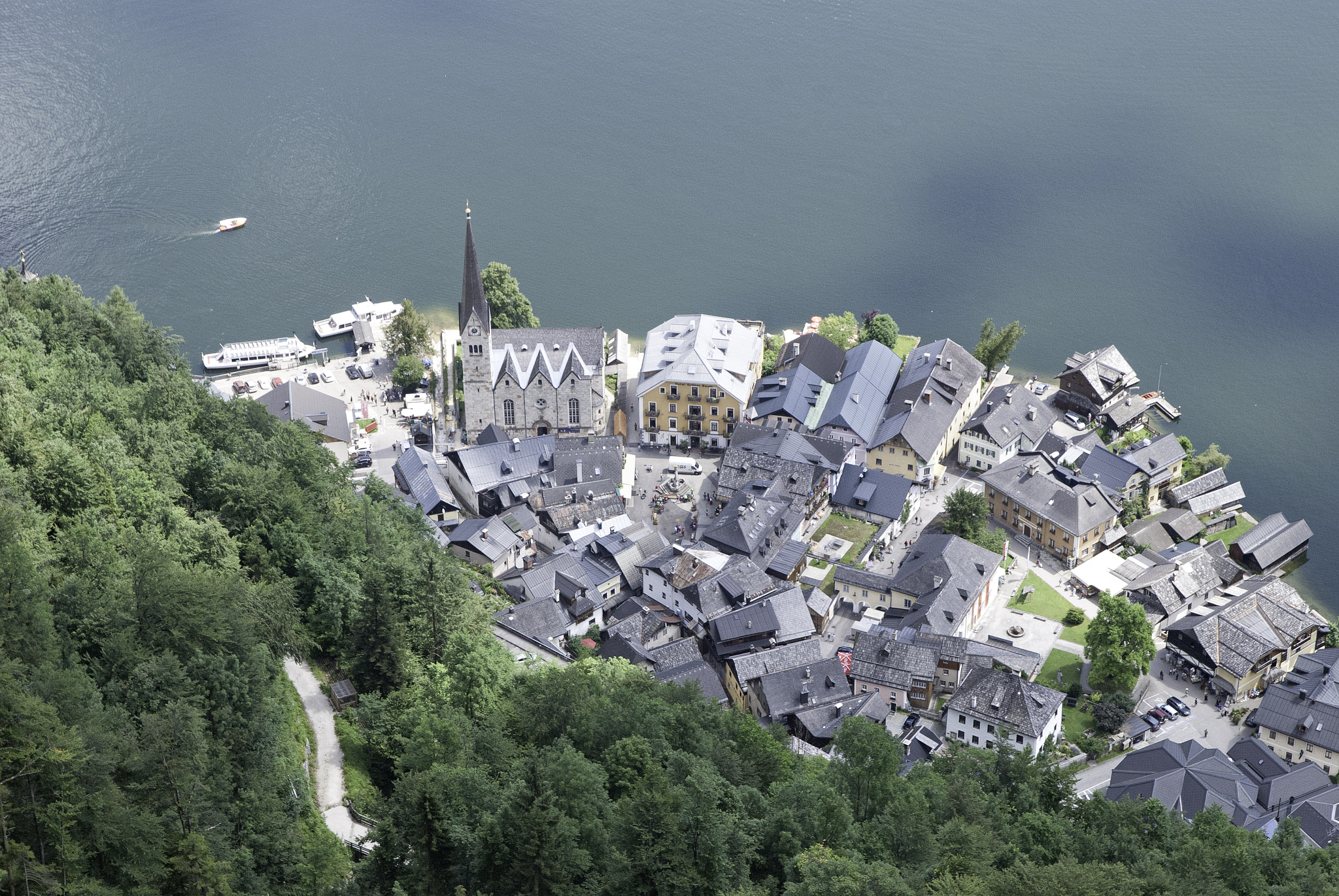 Nikon D80 sample photo. Hallstatt photography