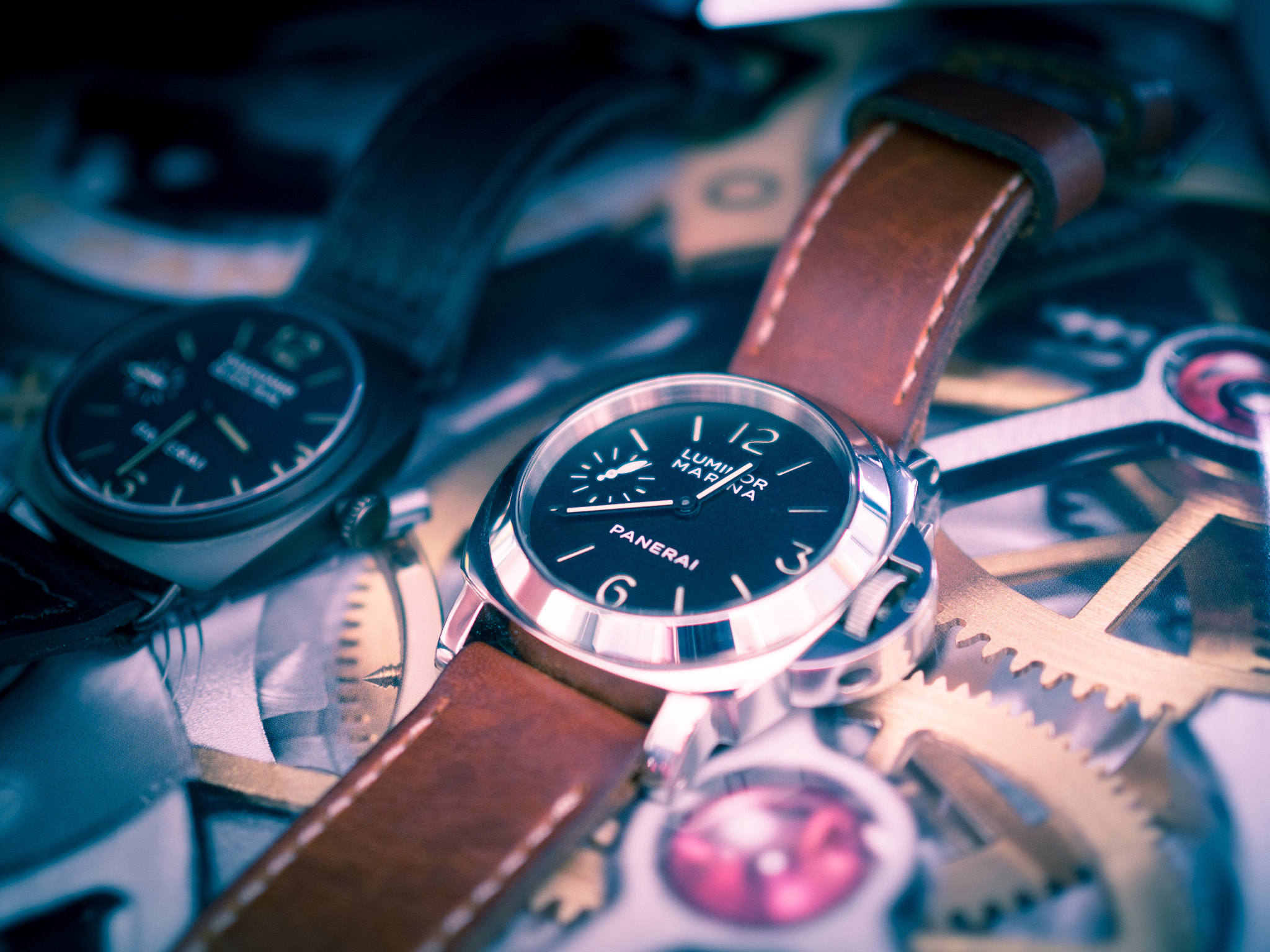 Olympus OM-D E-M10 II + Olympus M.Zuiko Digital 25mm F1.8 sample photo. Panerai marina military watch photography