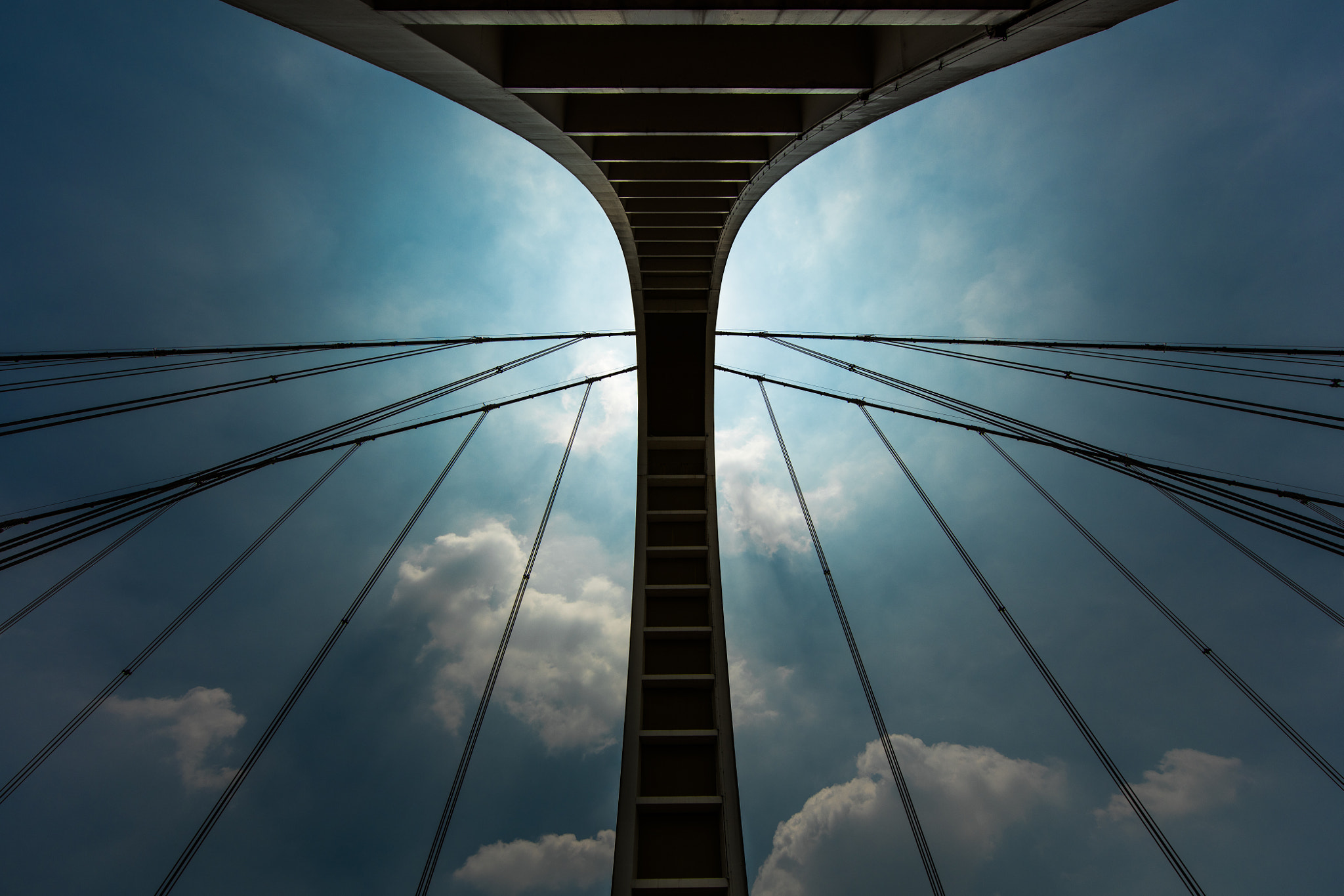 Canon EF 14mm F2.8L II USM sample photo. Bridge photography