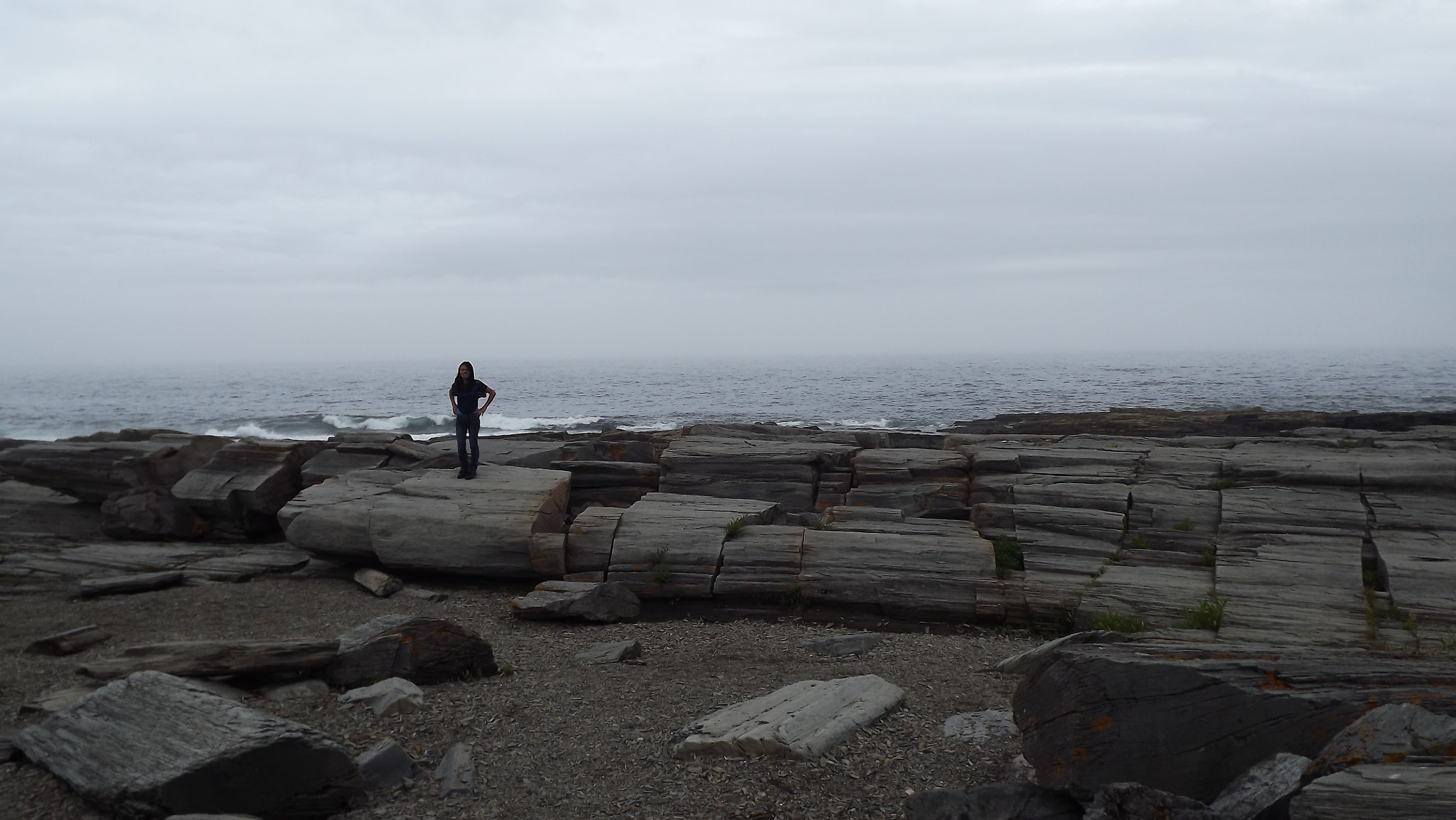 Fujifilm FinePix S4080 sample photo. Craggy coastline ~maine, united states photography