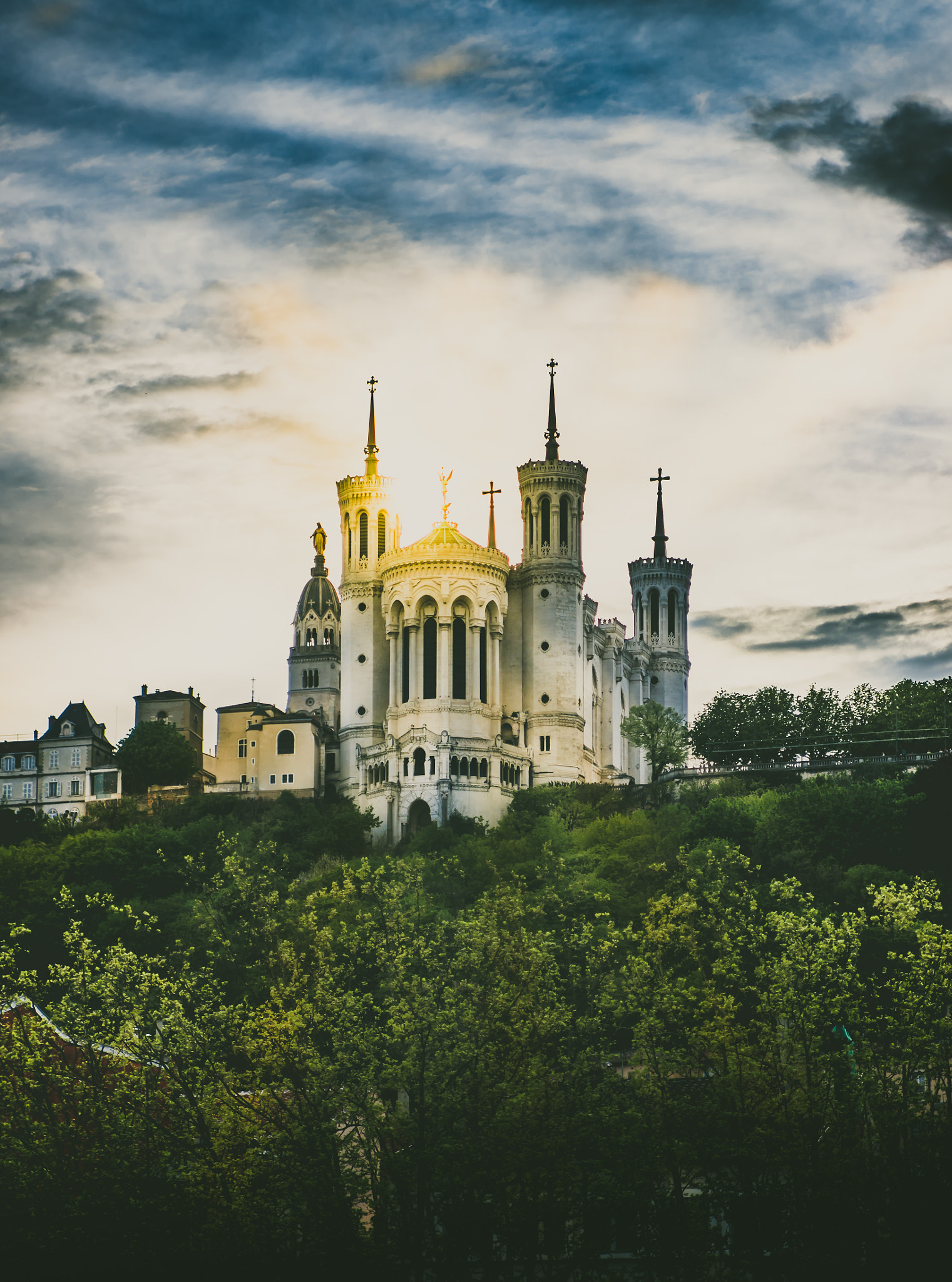 Pentax K-5 sample photo. La fourvière - lyon, france photography