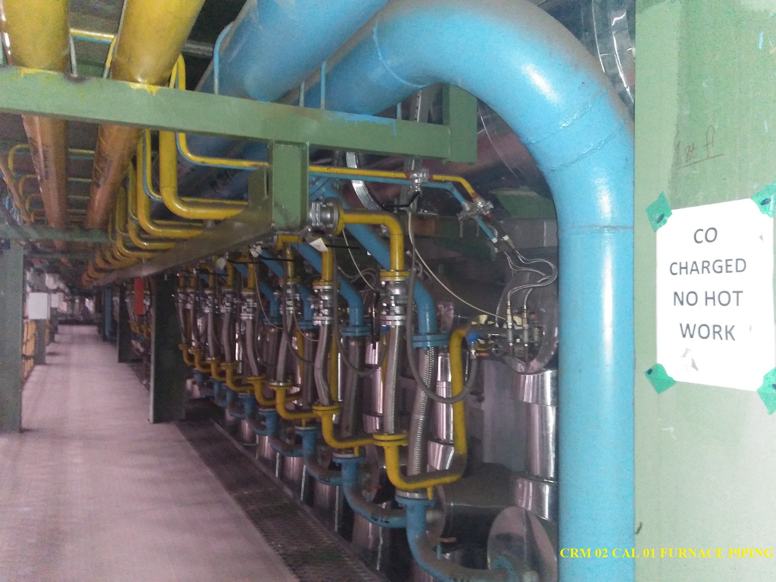 OPPO A51w sample photo. Industrial piping photography