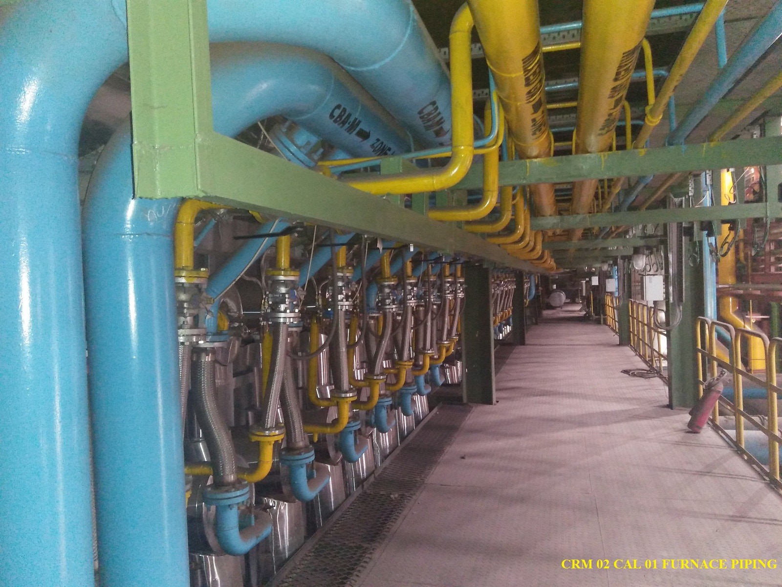 OPPO A51w sample photo. Industrial piping photography