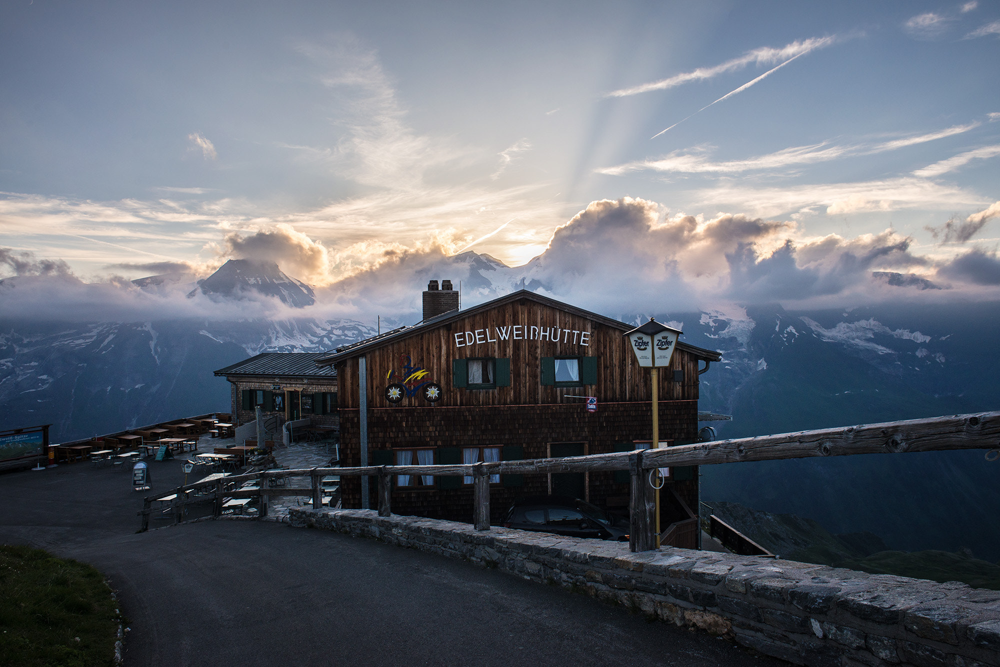 Nikon D610 + Nikon AF Nikkor 24mm F2.8D sample photo. Sunset in alps photography