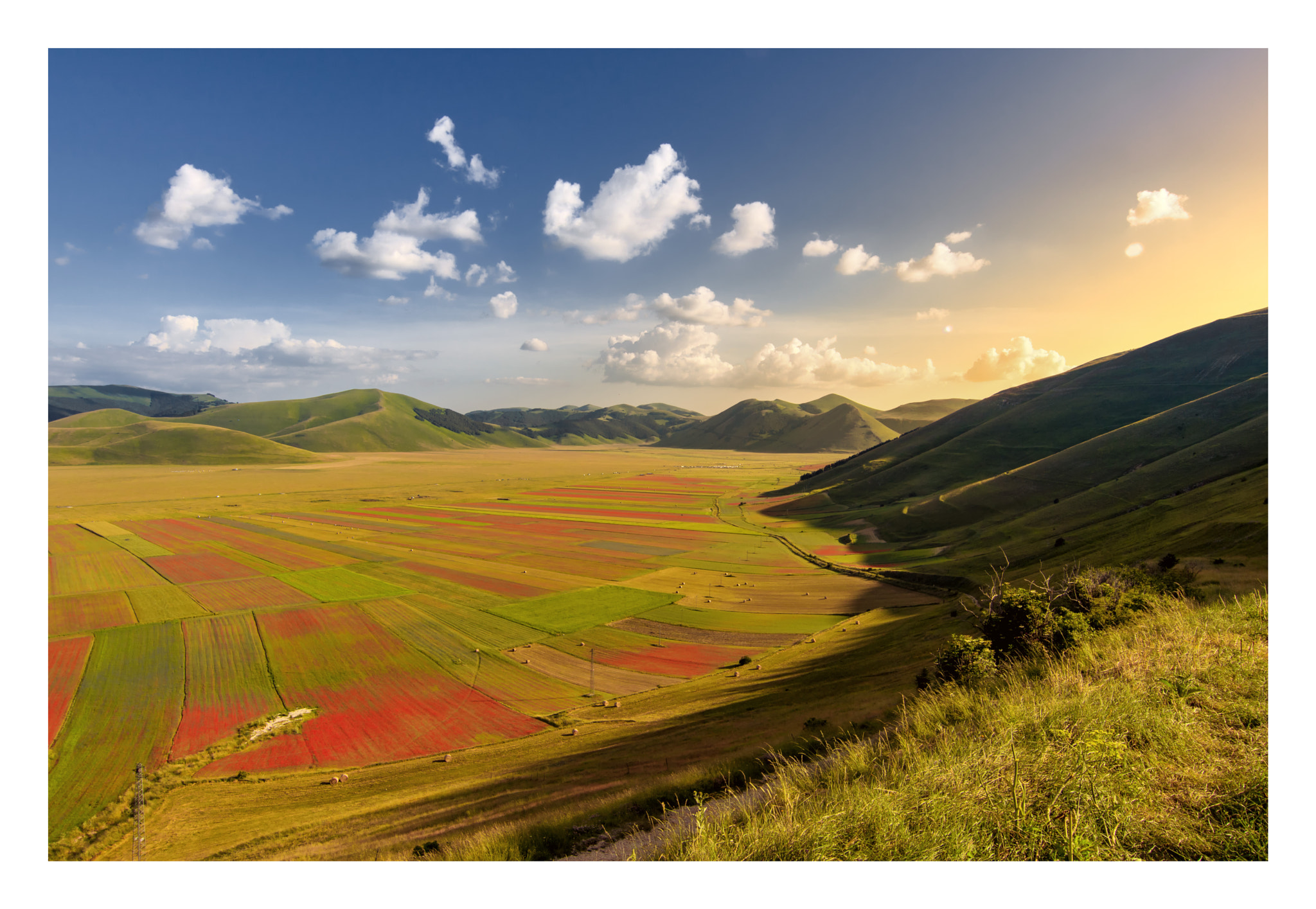 Canon EF 14mm F2.8L II USM sample photo. Tramonto sulle lenticchie photography