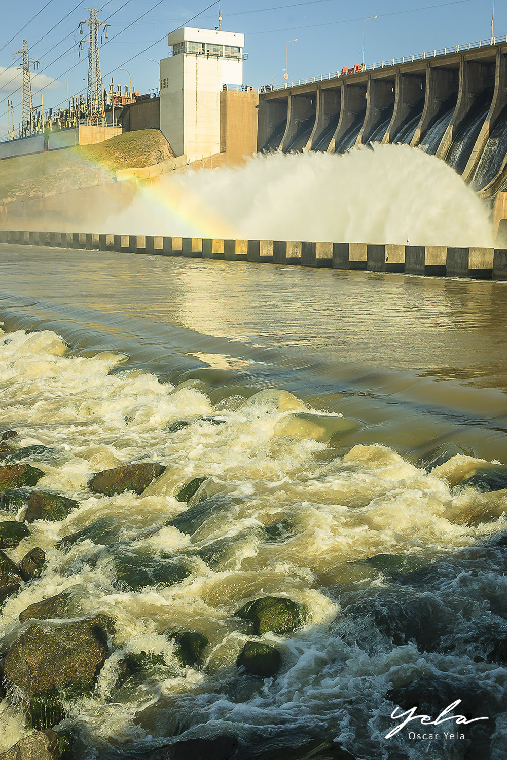 Nikon D70s sample photo. Embalse photography